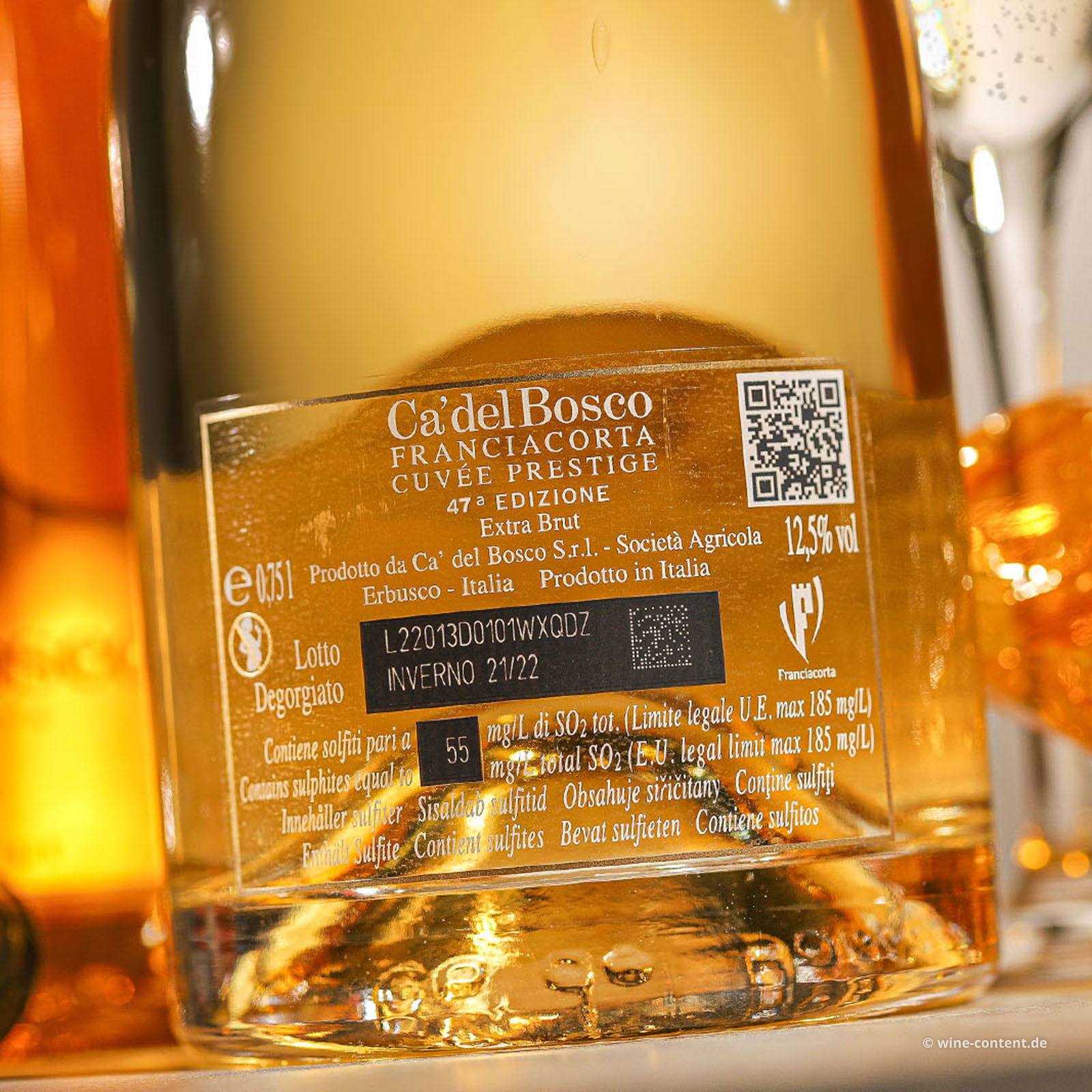 6er-Sparpaket Franciacorta Cuvée Prestige Edizione 47 Extra Brut