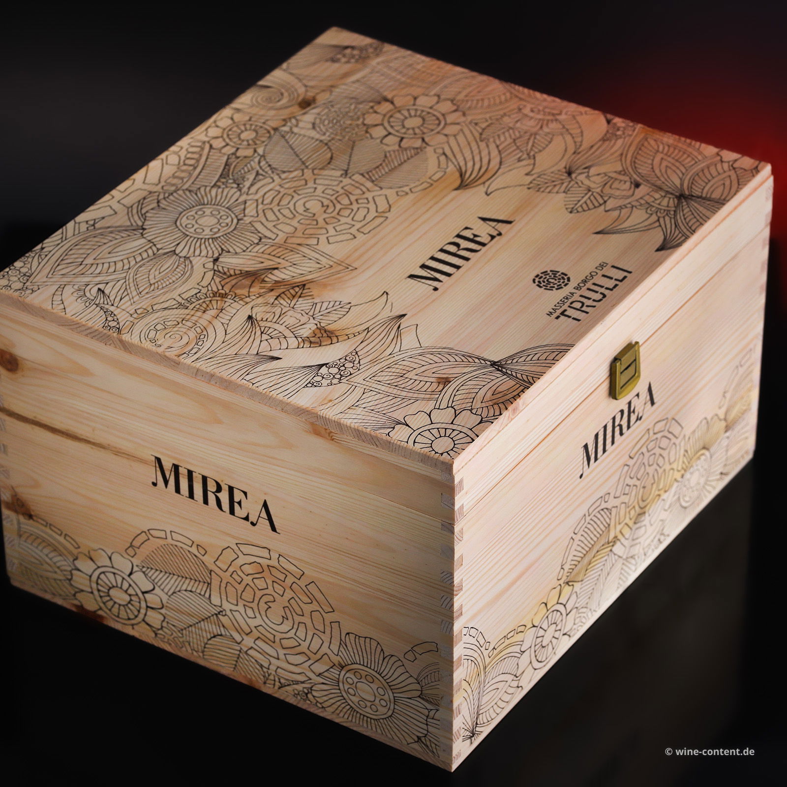 6er-Holzkiste Primitivo di Manduria 2023 Mirea 6er-Holzkiste Primitivo di Manduria 2023 Mirea