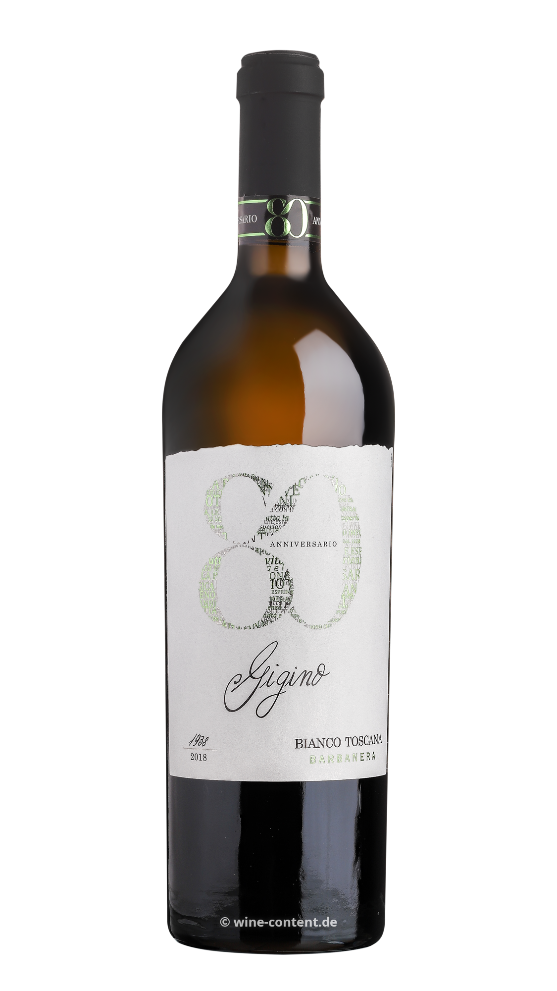 6er-Sparpaket Gigino Bianco 2021 Anniversario 80