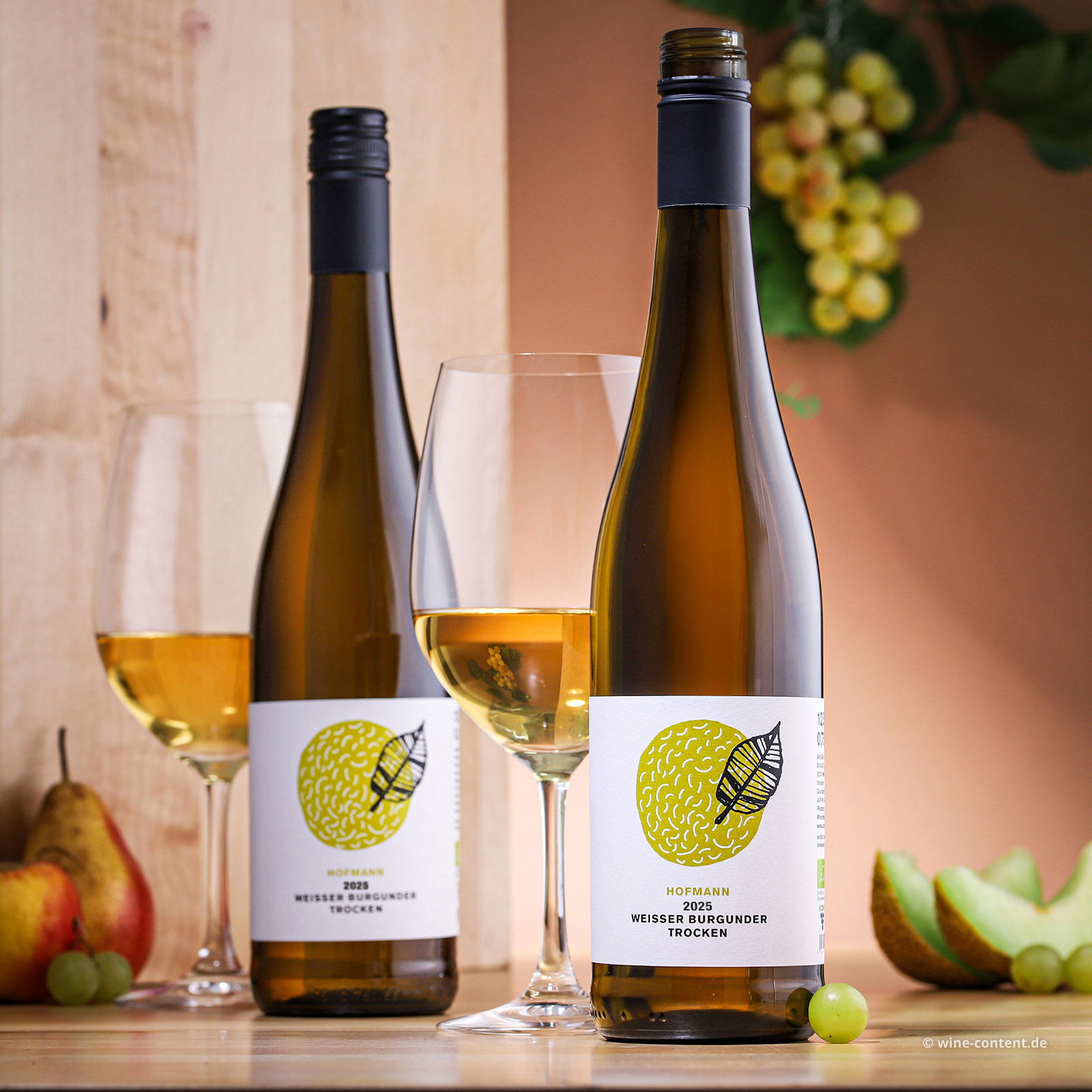 Weißer Burgunder 2025 Federblatt Bio