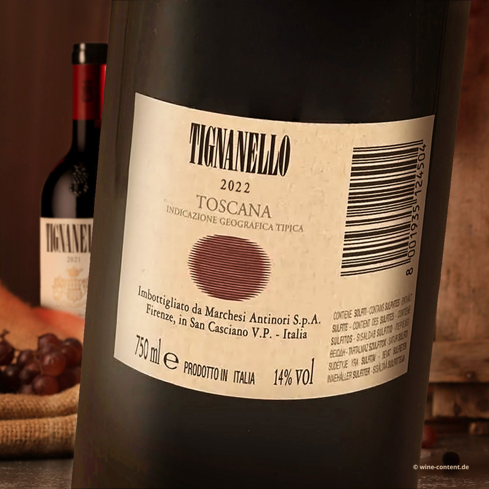 6er-Sparpaket Tignanello 2022