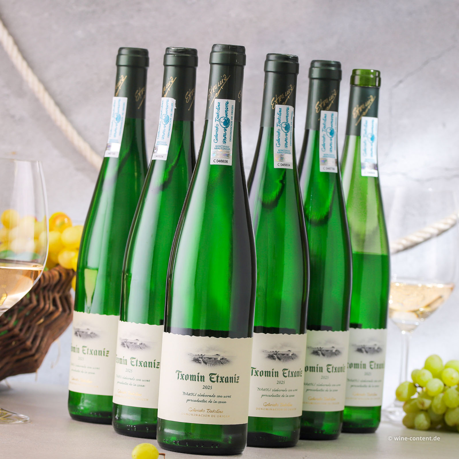 6er-Sparpaket Txakoli Blanco 2025