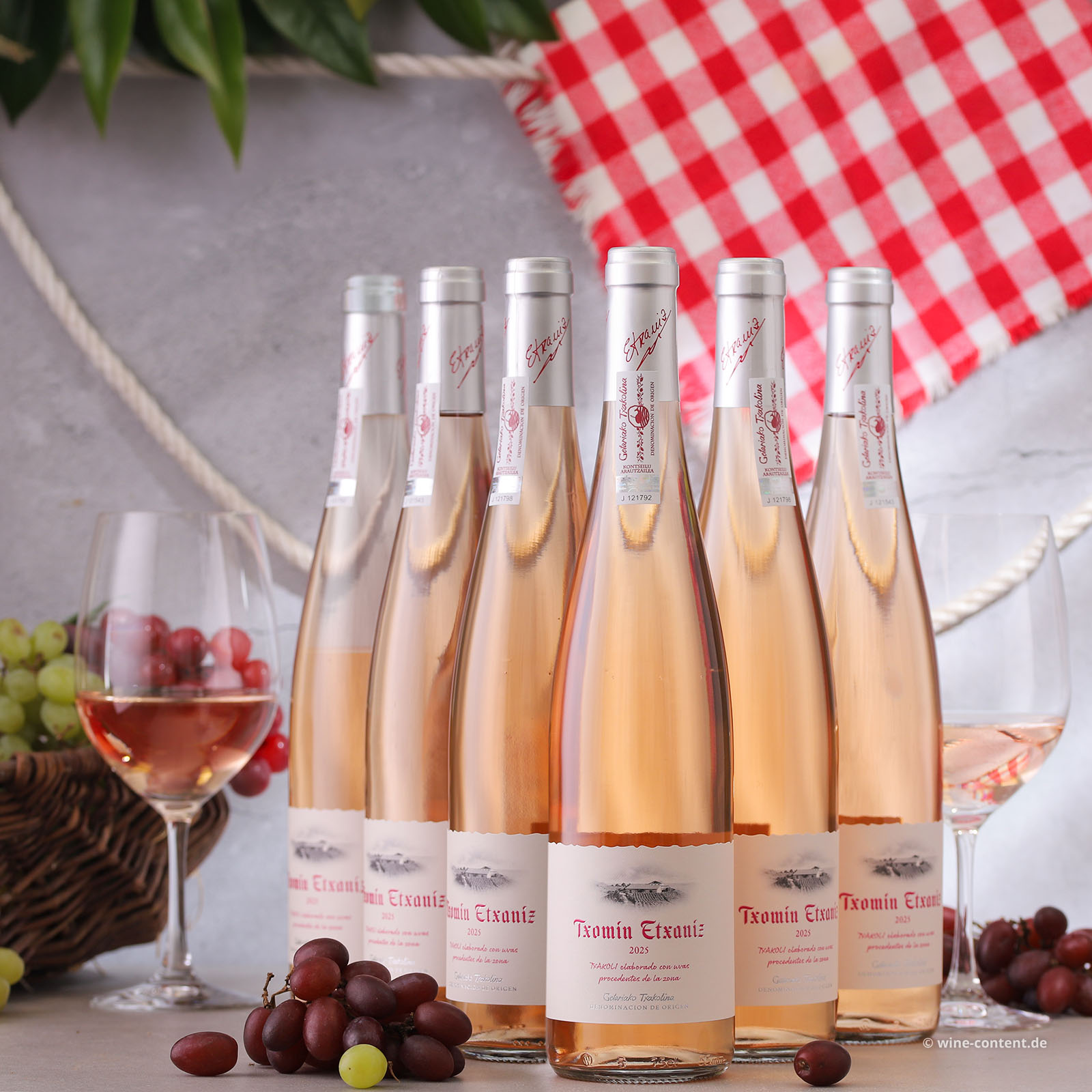 6er-Sparpaket Txakoli Rosado 2025