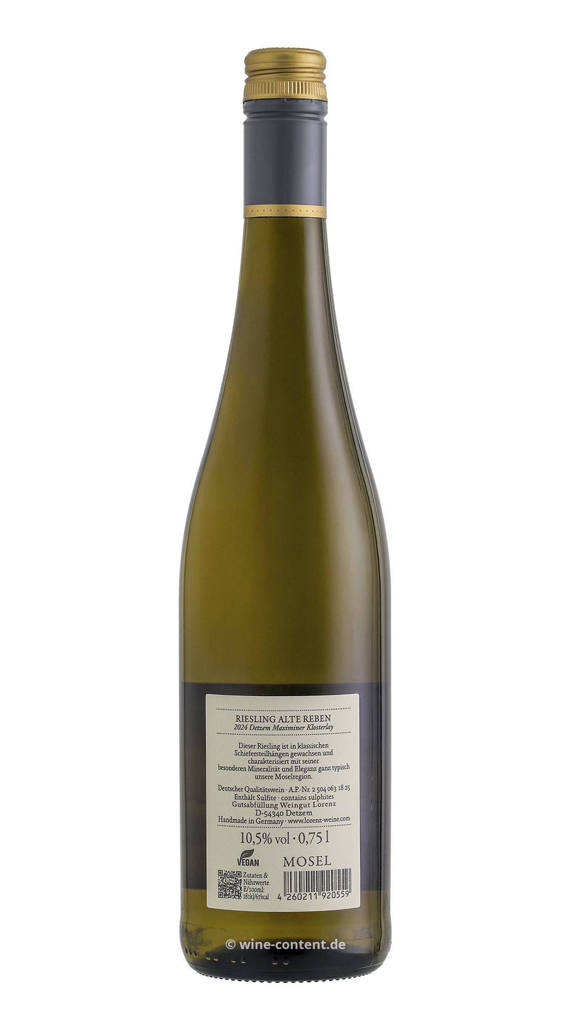 6er-Sparpaket Riesling 2024 Lay Alte Reben