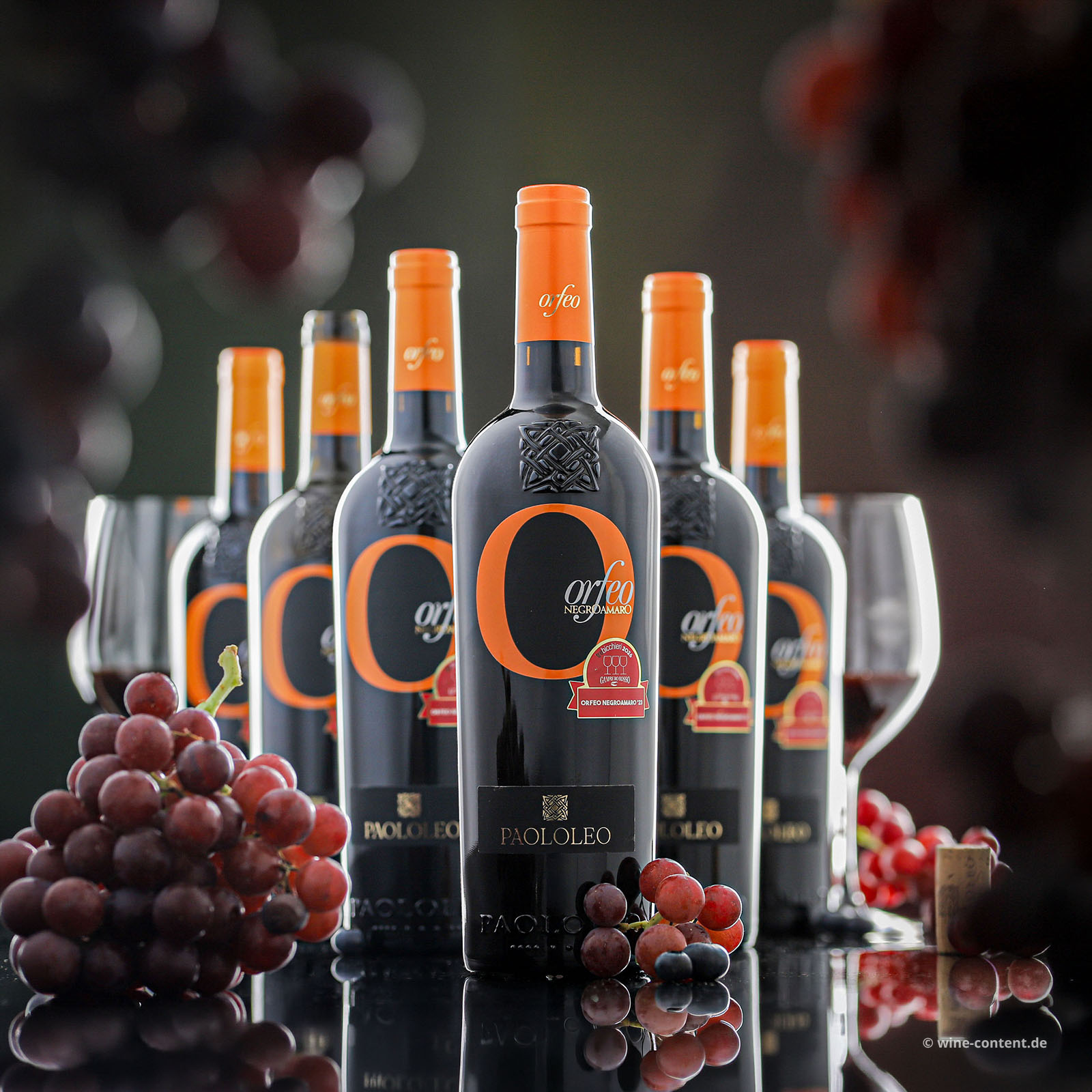 6er-Sparpaket Negroamaro 2023 Orfeo