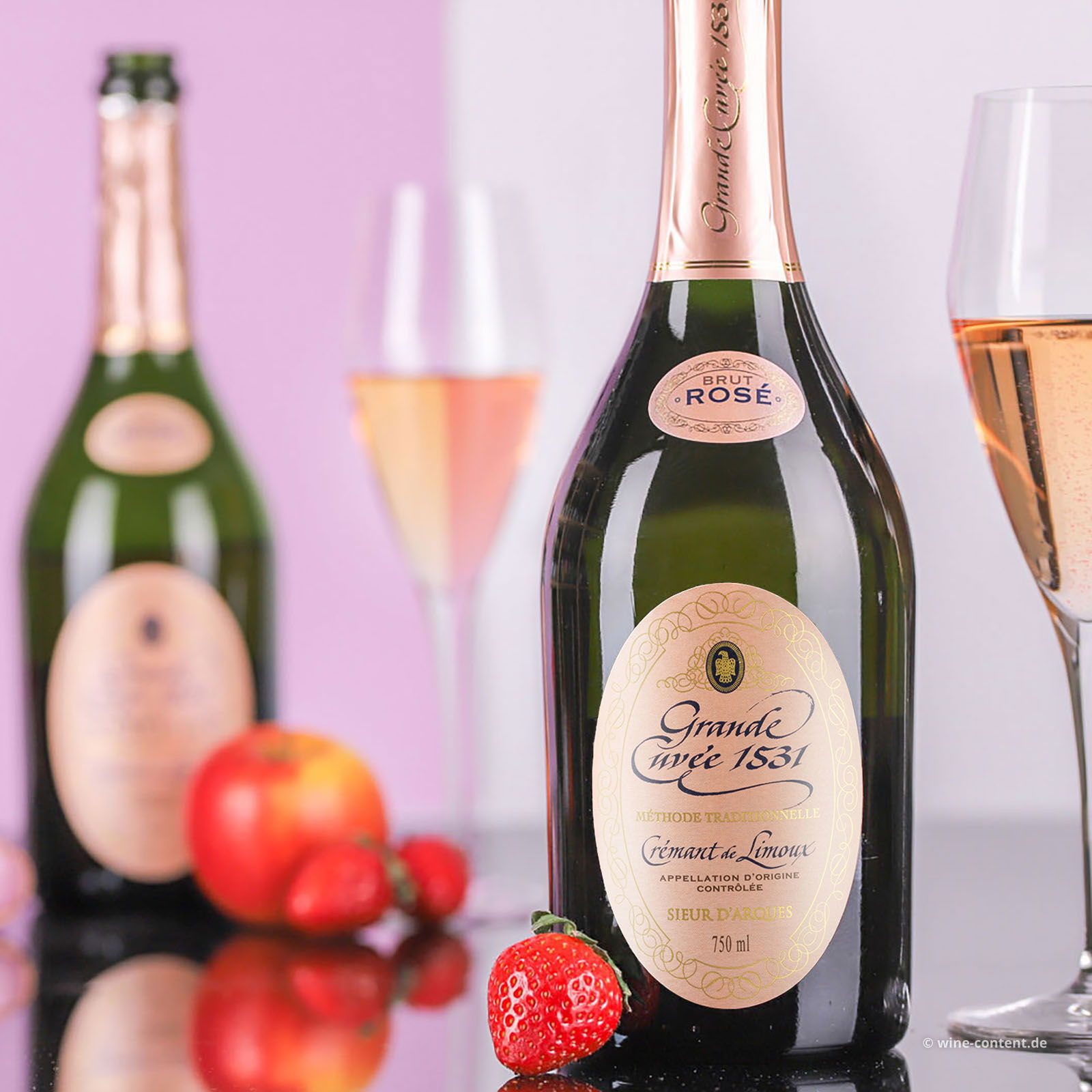 Crémant de Limoux Rosé Grande Cuvée 1531 Brut (Lagerschaden)