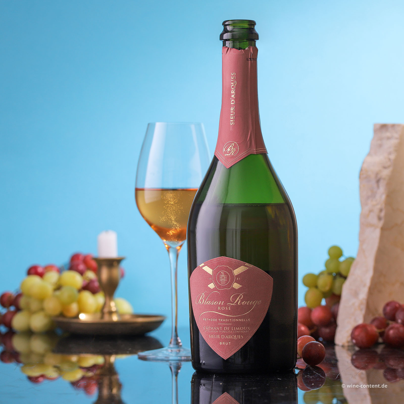 6er-Sparpaket Crémant de Limoux Rosé Blason Rouge Brut