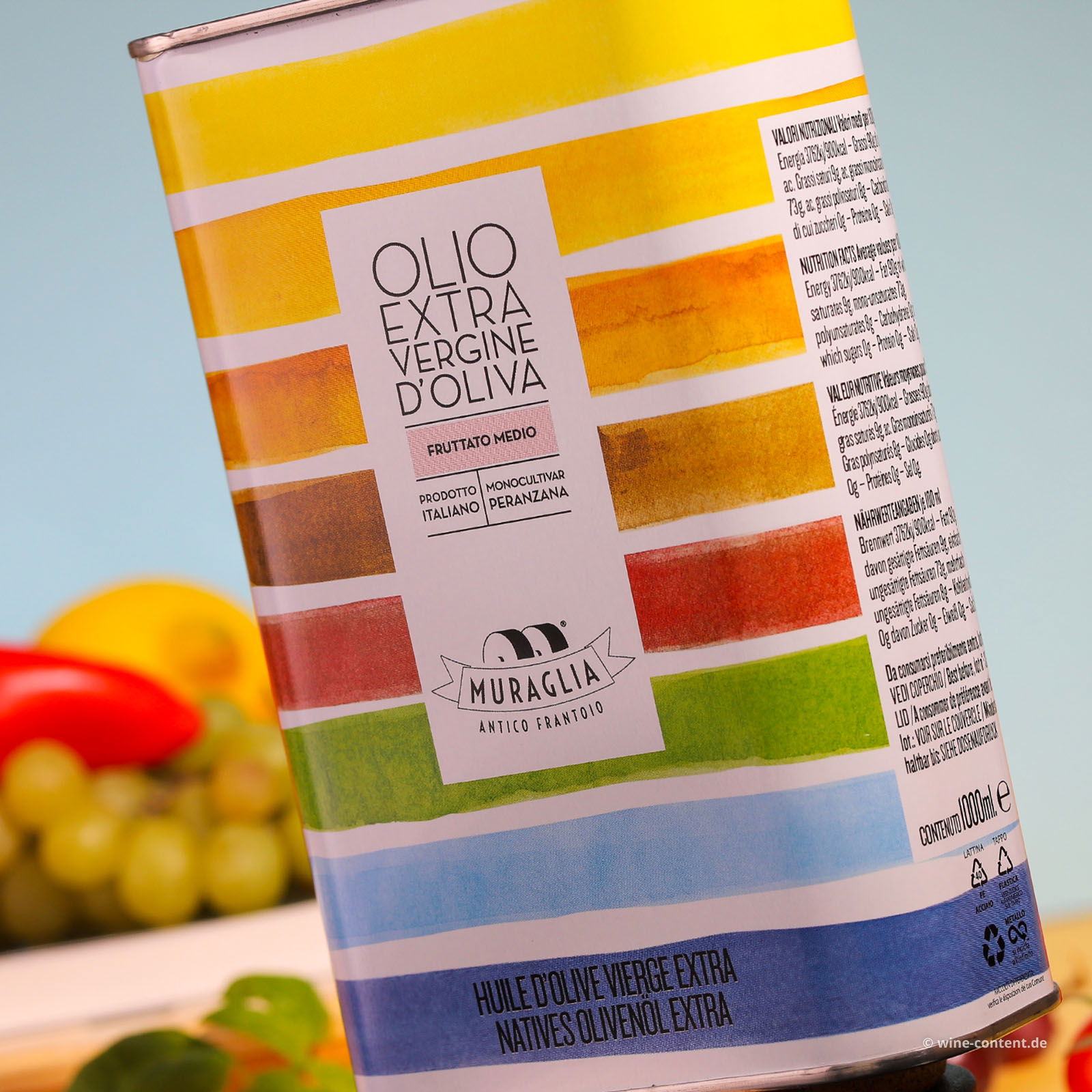 1 L Olivenöl Extra Vergine 2025 Fruttato Medio Kanister