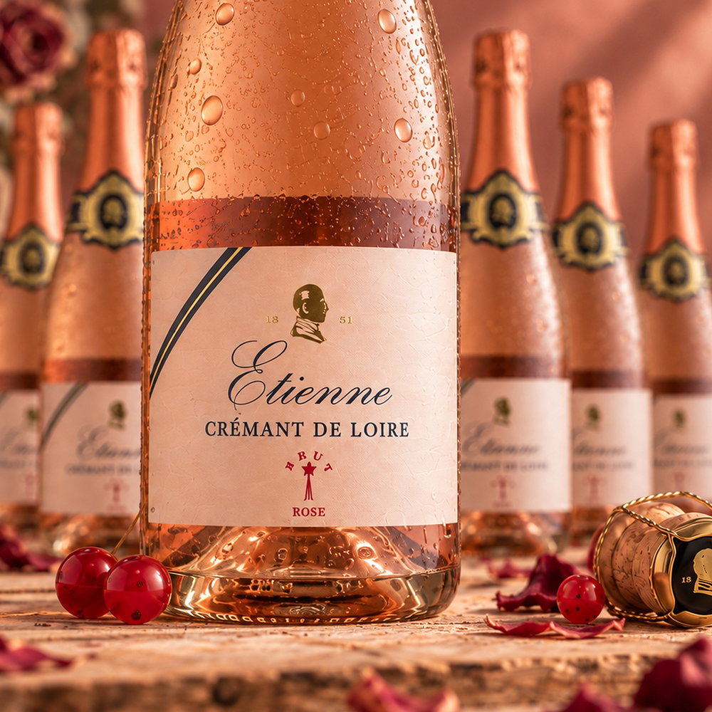 6er-Sparpaket Crémant de Loire Rosé Etienne Brut