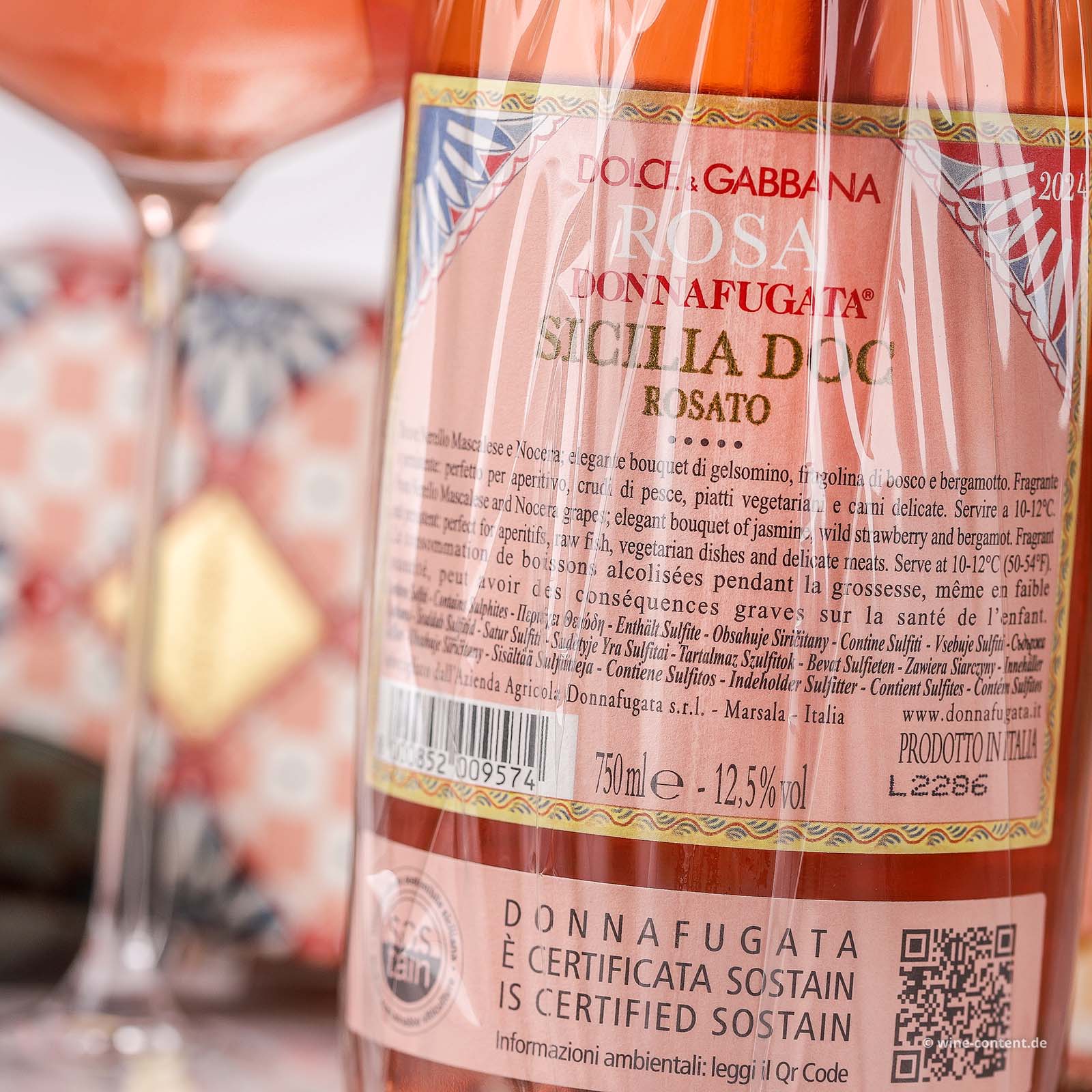Sicilia Rosato 2024 Rosa Dolce & Gabbana