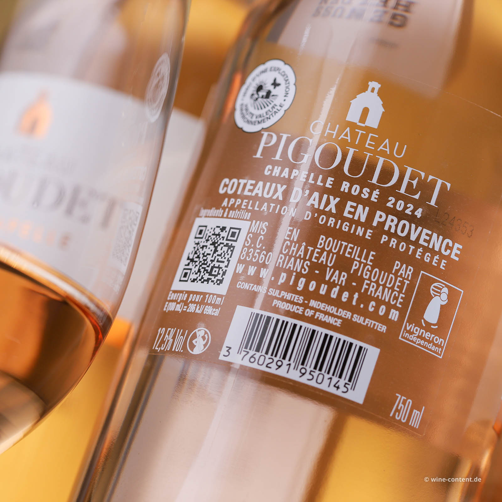 6er-Sparpaket Aix en Provence Rosé 2024 La Chapelle