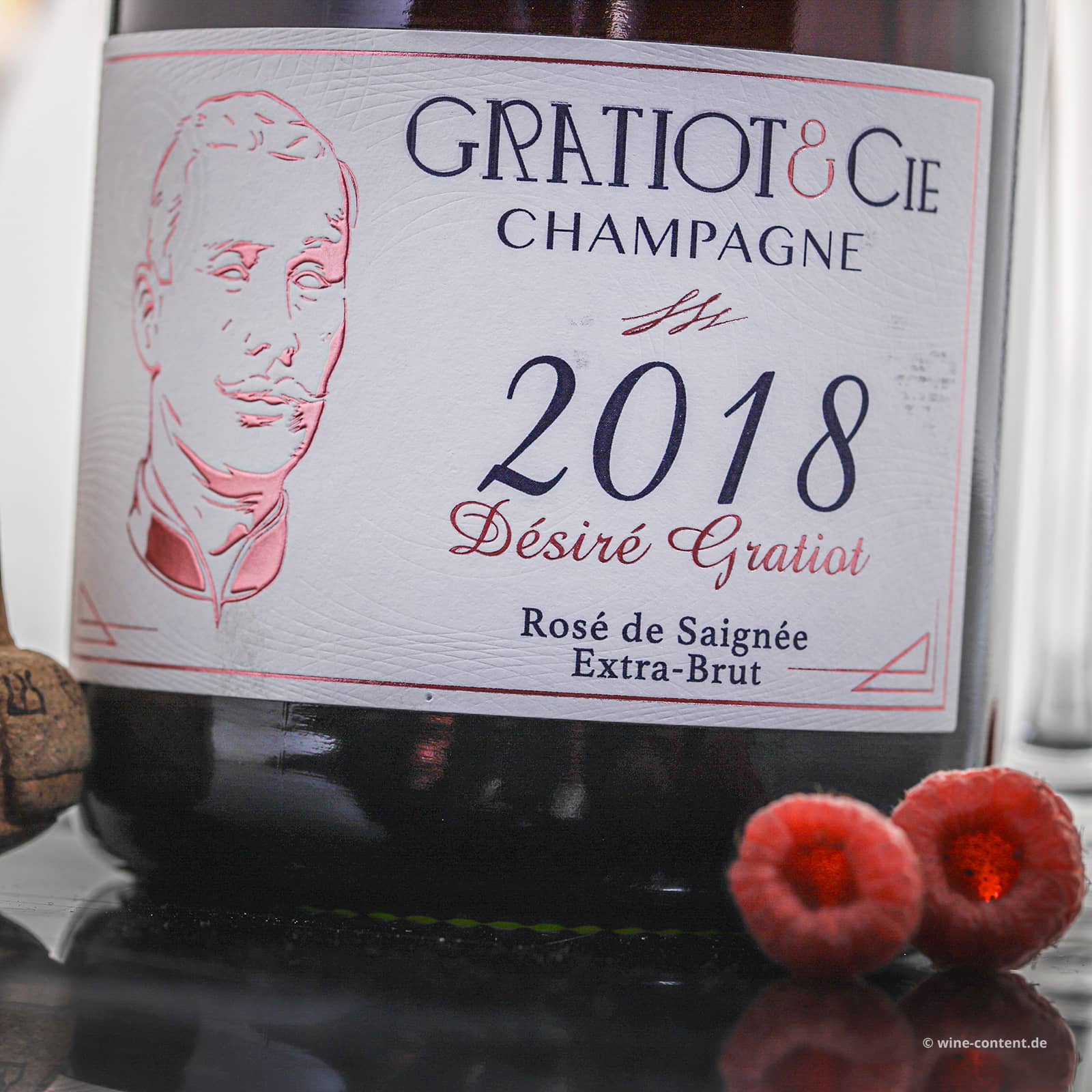 Champagner Rosé de Saignée 2018 Désiré Gratiot Extra Brut