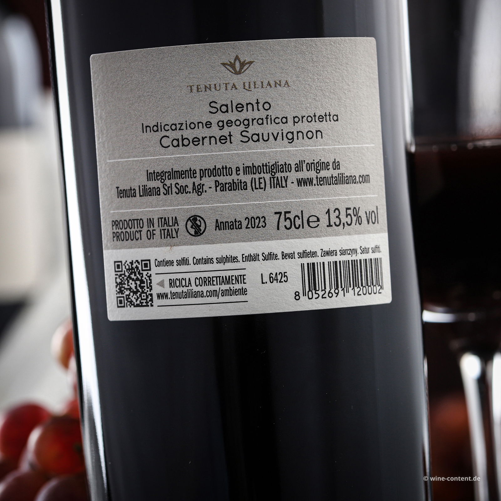 Cabernet Sauvignon Salento 2023