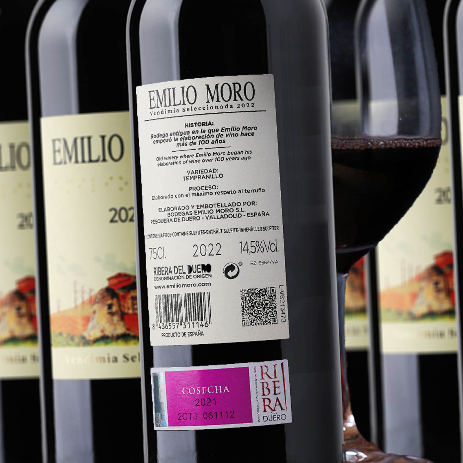 6er-Sparpaket Emilio Moro 2022 Vendimia Seleccionada