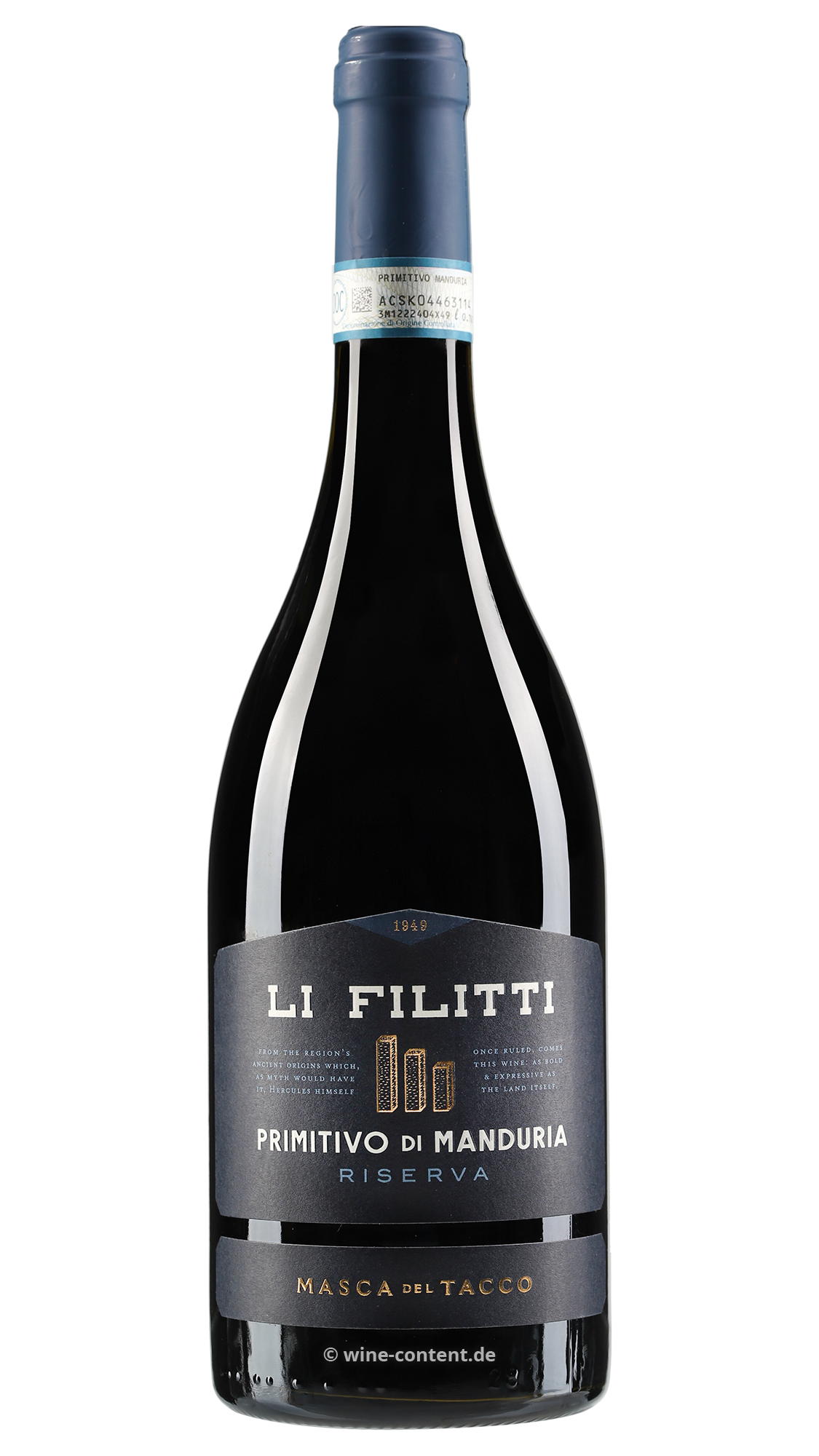 6er-Sparpaket Primitivo di Manduria Riserva 2021 Li Filitti 6er-Sparpaket Primitivo di Manduria Riserva 2021 Li Filitti