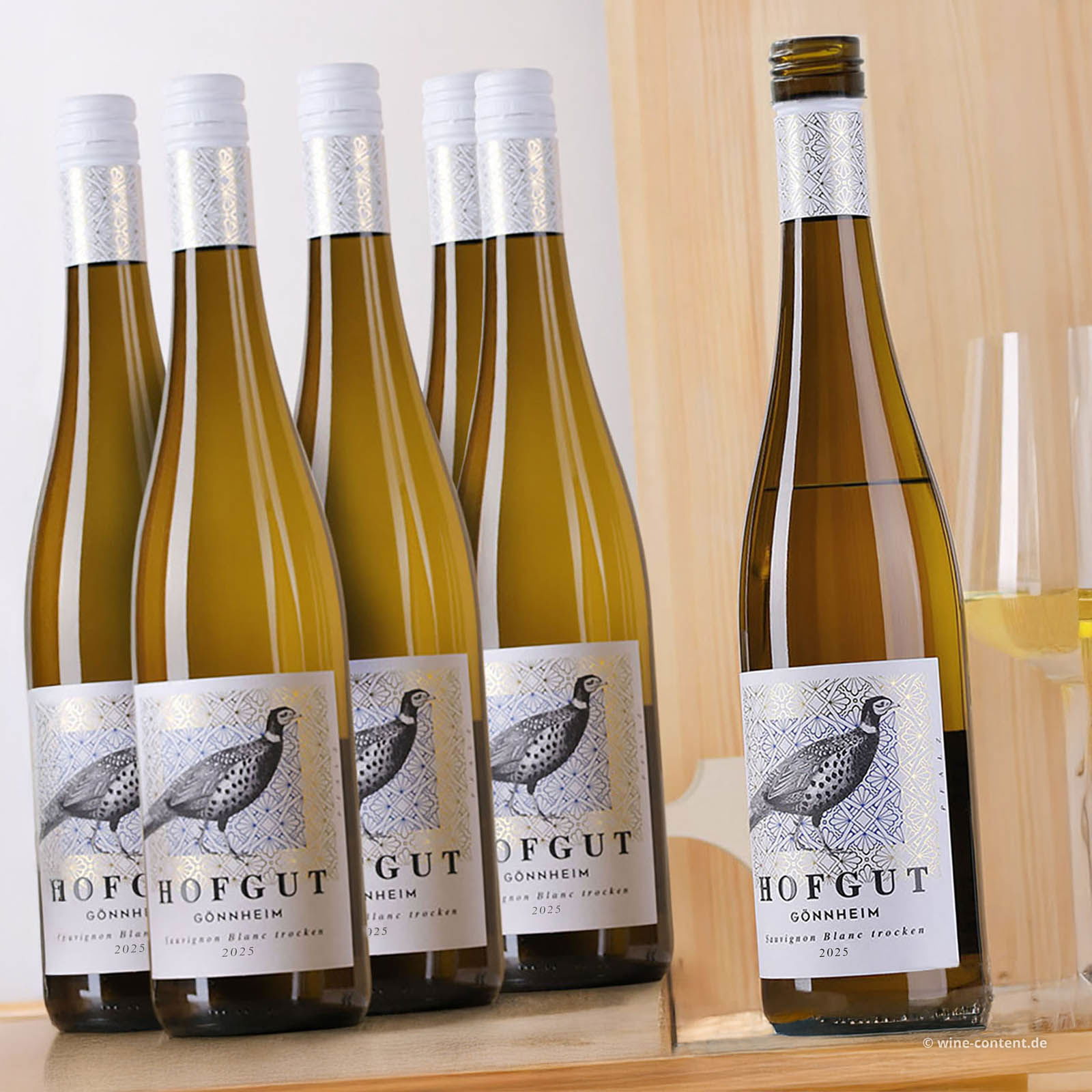 6er-Sparpaket Sauvignon Blanc 2025 Gönnheim Bio