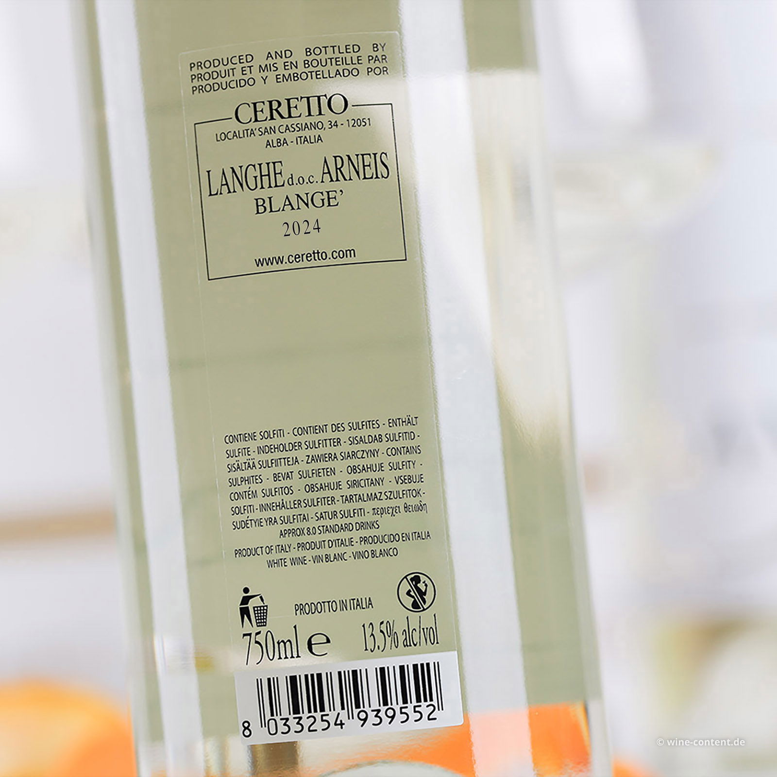 9er-Sparpaket Arneis Langhe 2024 Blangé