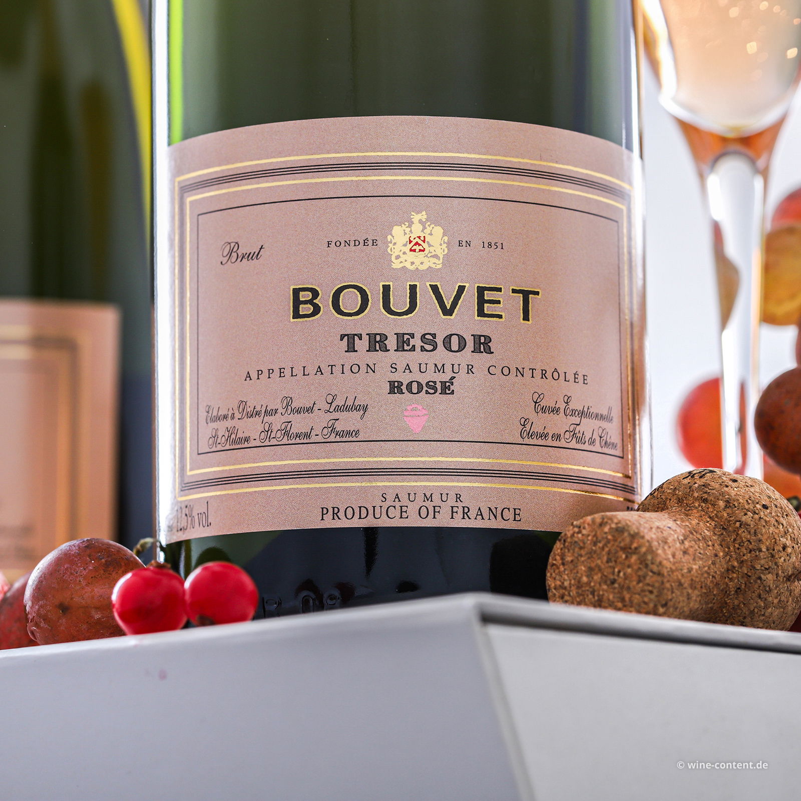 Crémant Saumur Rosé Trésor Brut