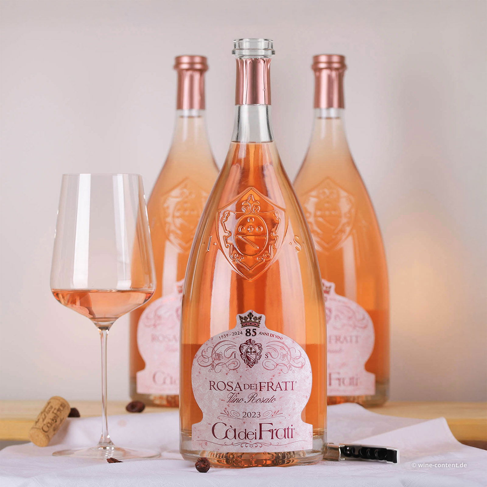3er-Paket Rosa dei Frati 2023 Magnum