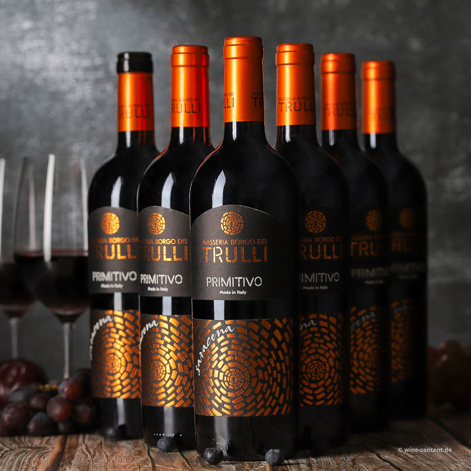 6er-Sparpaket Primitivo Salento 2023 Saracena