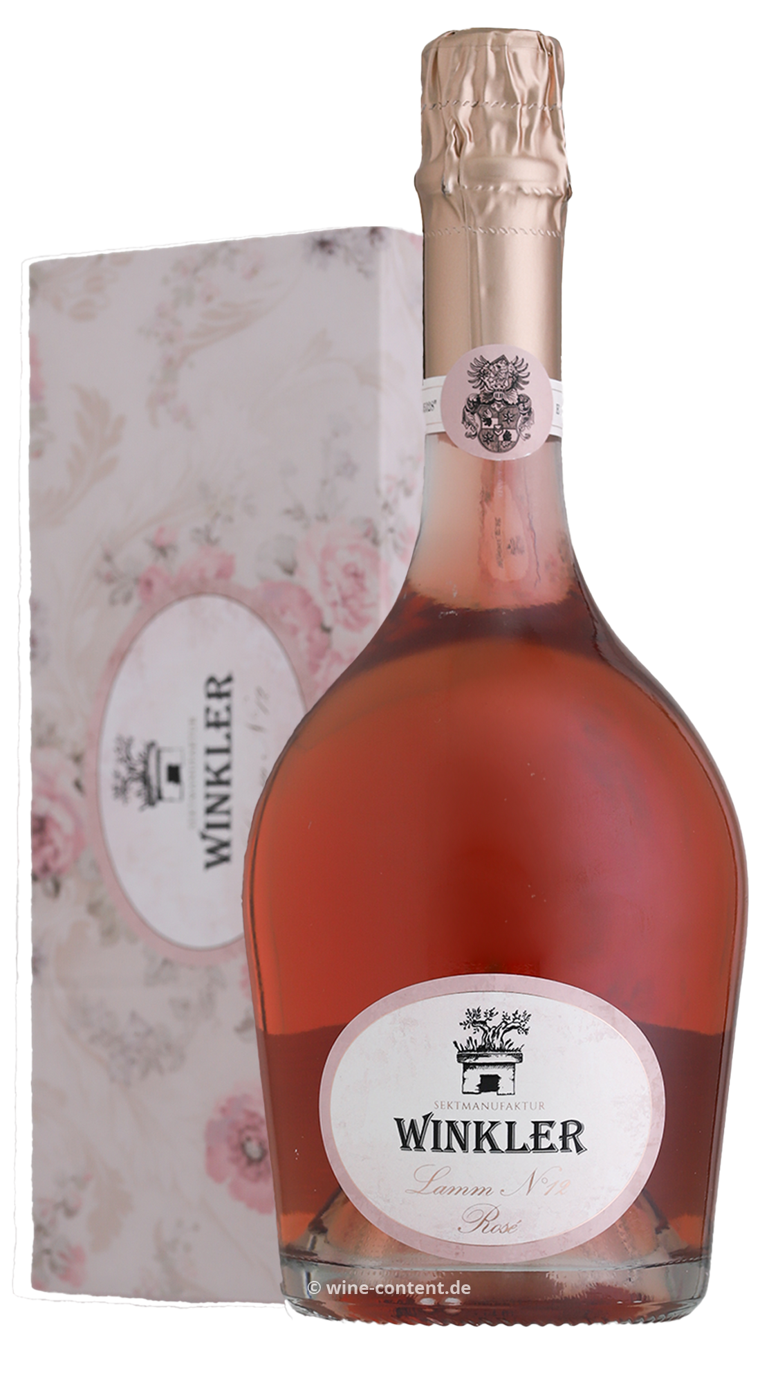 3er-Paket Spumante Lamm Rosé N°12 Extra Brut in Einzelverpackung