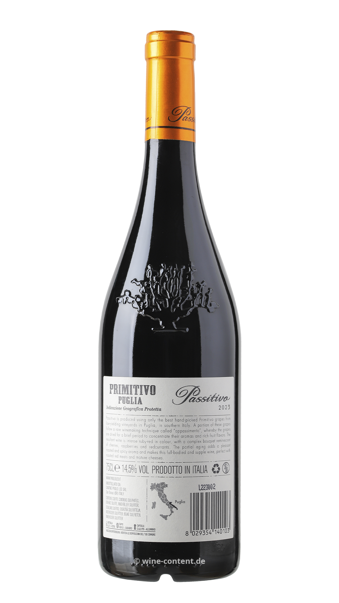 Primitivo 2023 Passitivo