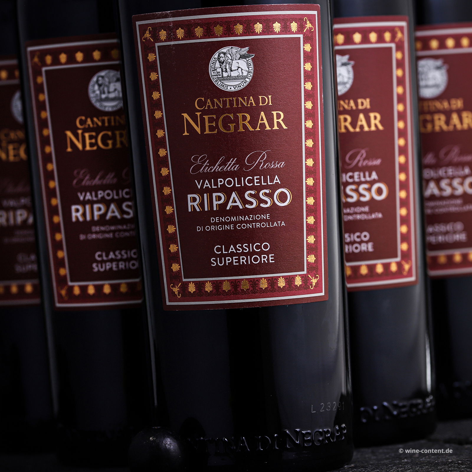 6er-Sparpaket Valpolicella Ripasso Classico Superiore 2021 Etichetta Rossa