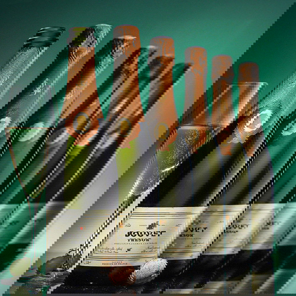 6er-Sparpaket Crémant Saumur Blanc 2022 Trésor Brut