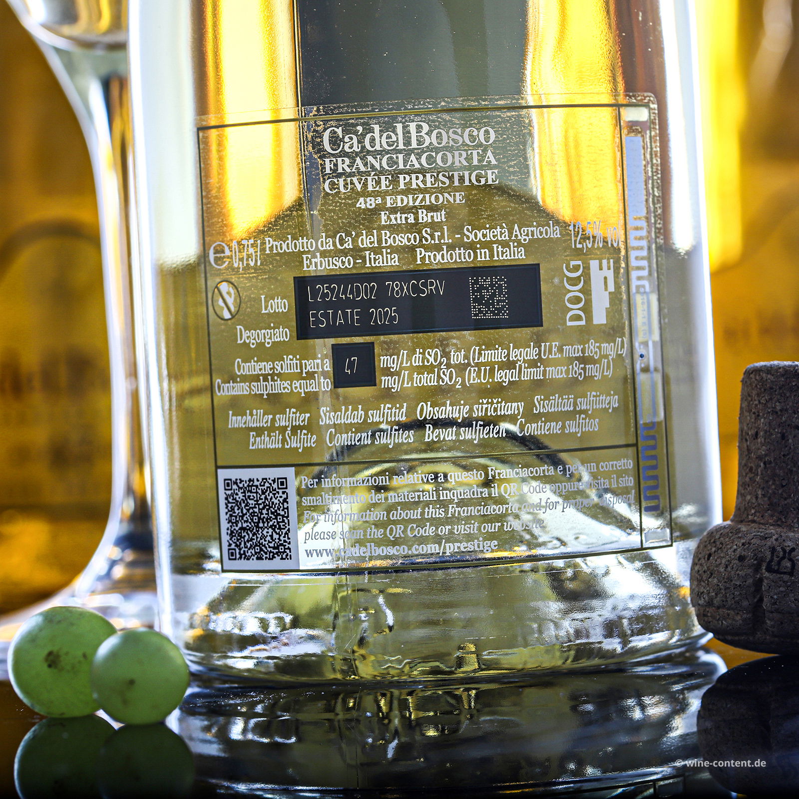 6er-Sparpaket Franciacorta Cuvée Prestige Edizione 48 Extra Brut