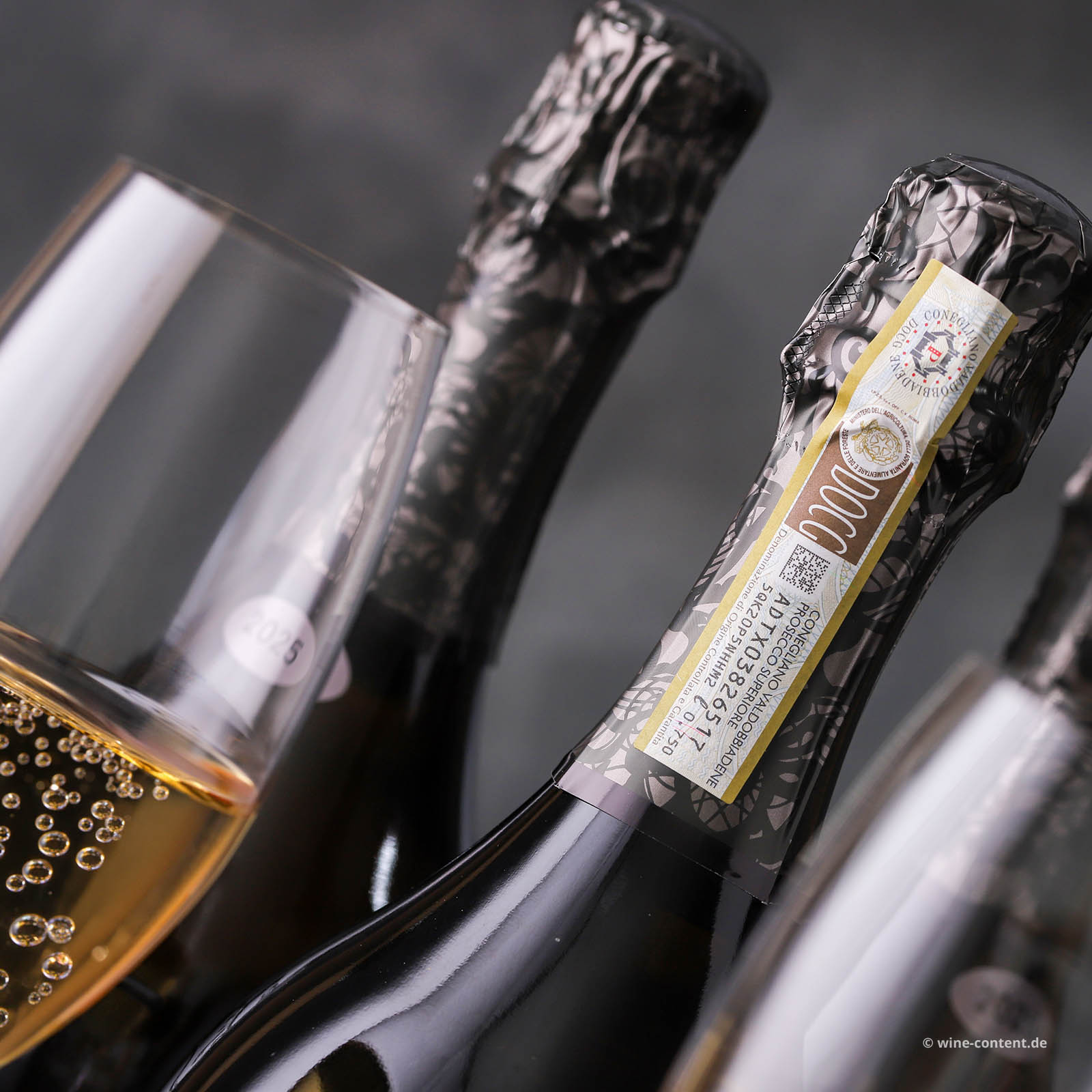 6er-Sparpaket Prosecco Superiore 2025 Rive di Rua Springo Black Brut