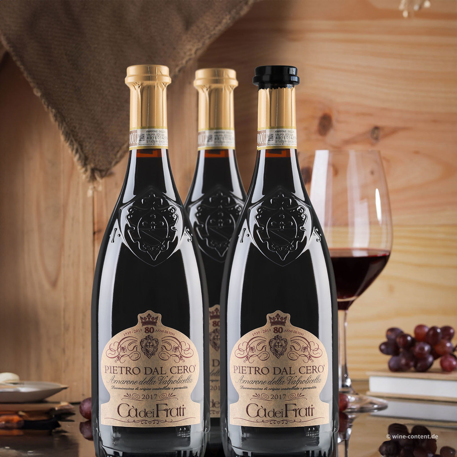 3er-Paket Amarone 2017 Pietro dal Cero