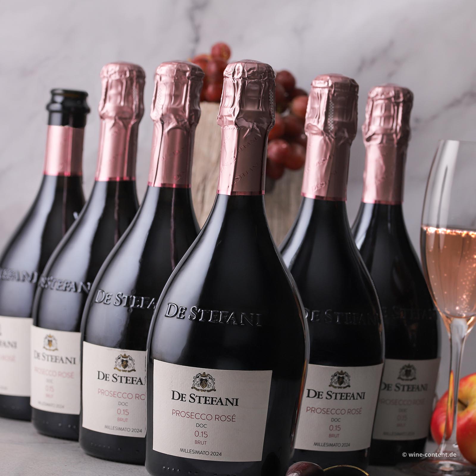 6er-Sparpaket Prosecco Rosé 2024 0.15 Brut