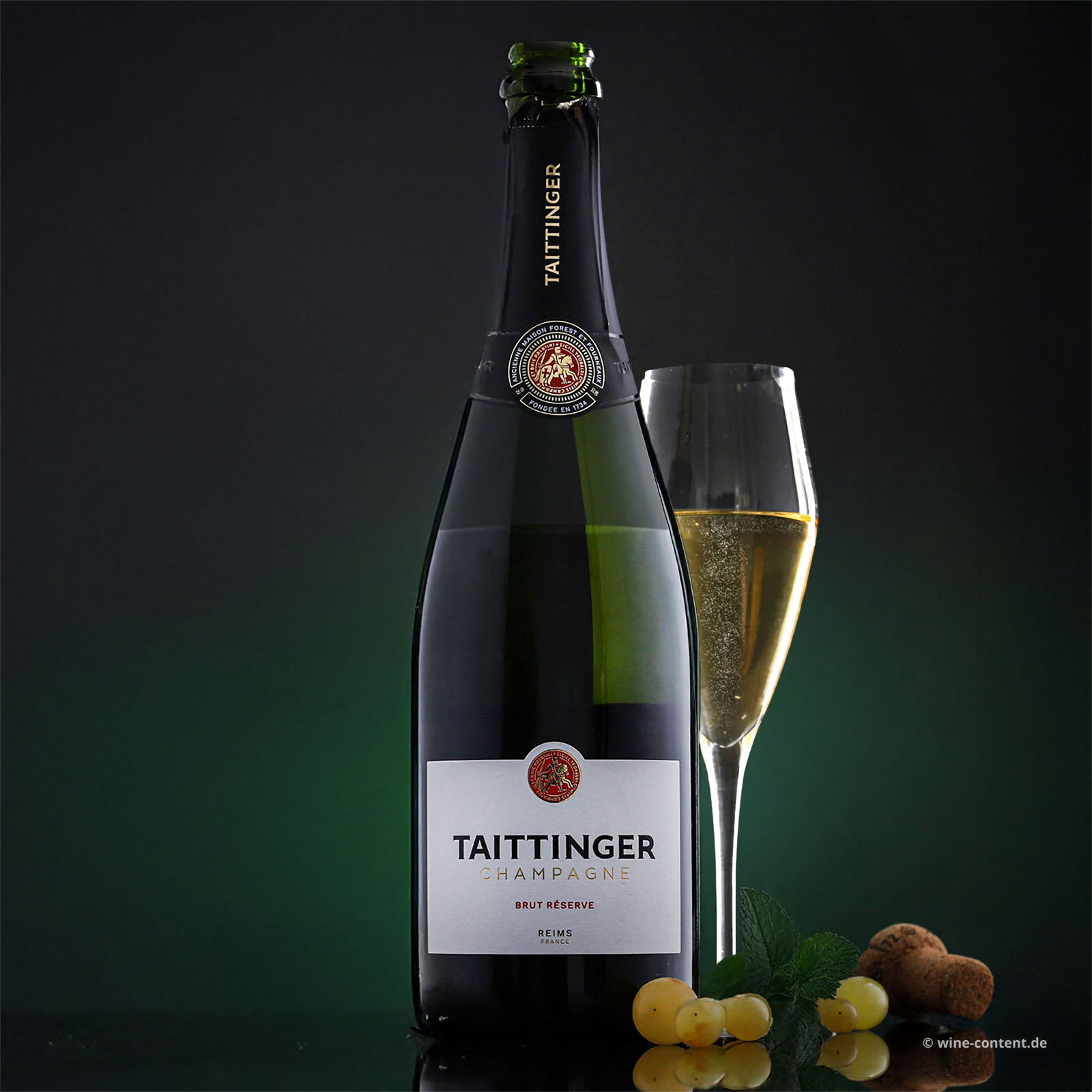 Taittinger Champagne Brut 163352 限定版 Champagne Taittinger - Brut Prestige - Halbe Flasche 37,5 cl