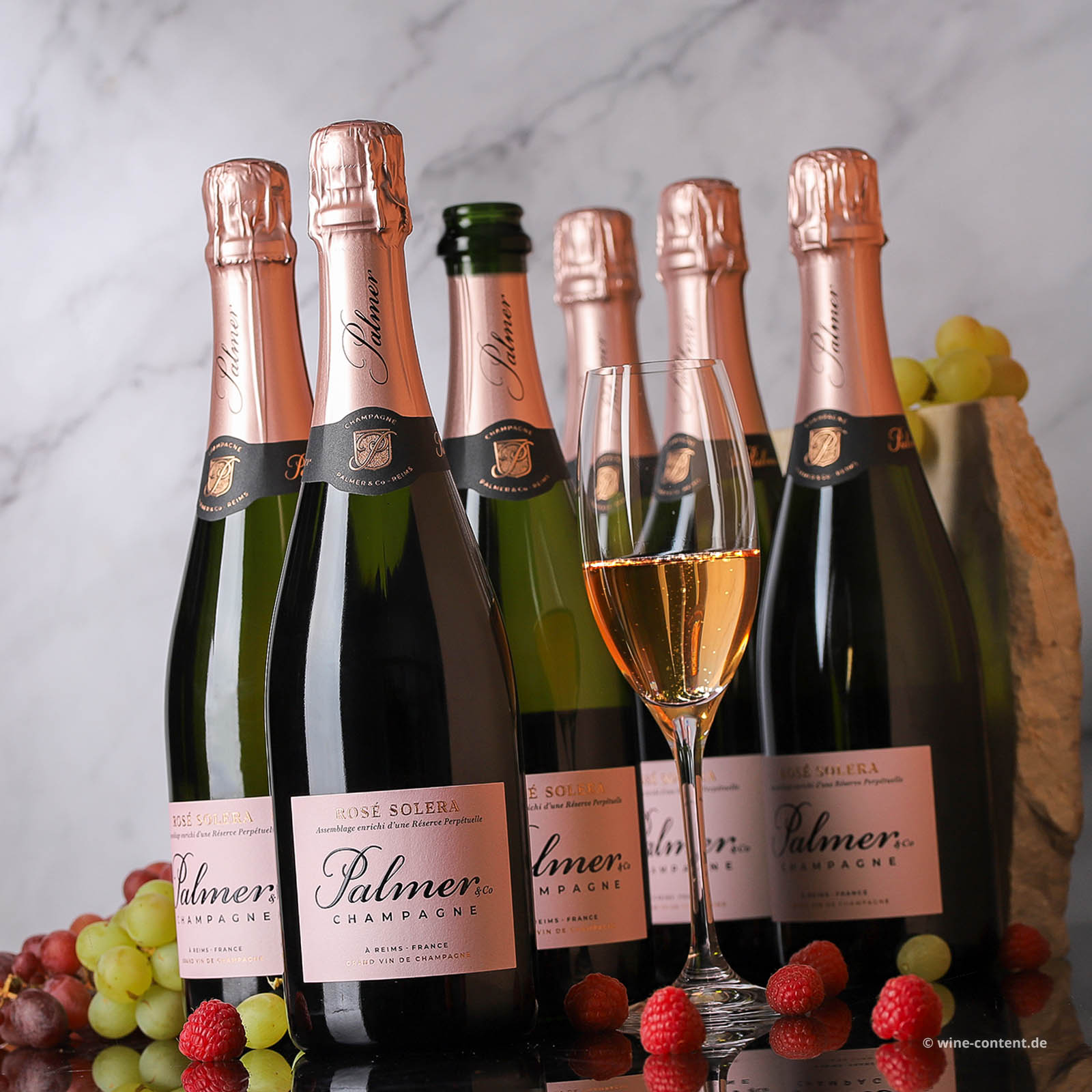 6er-Sparpaket Champagner Rosé Solera Brut 6er-Sparpaket Champagner Rosé Solera Brut