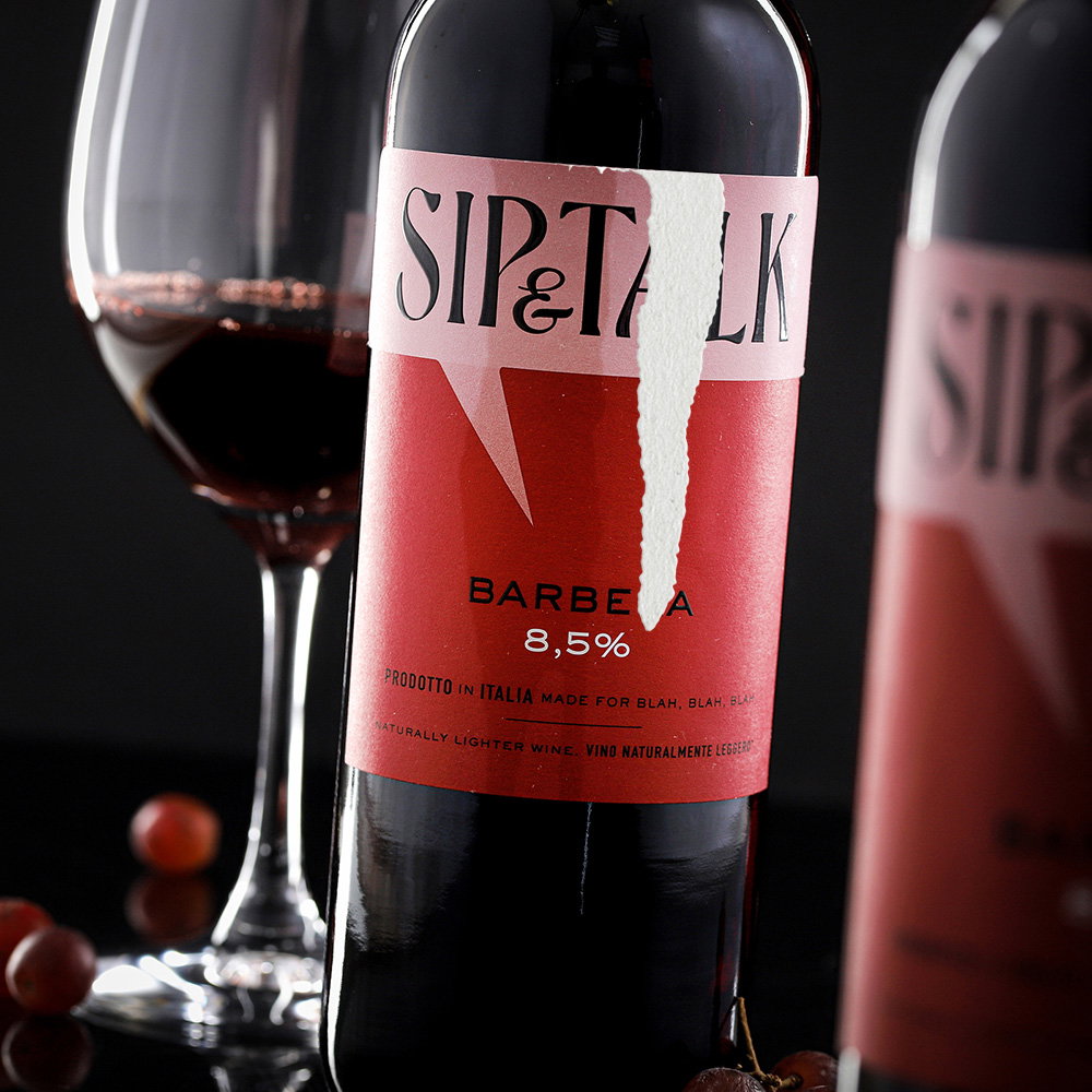 Barbera 2024 Sip & Talk 8,5% (Lagerschaden)