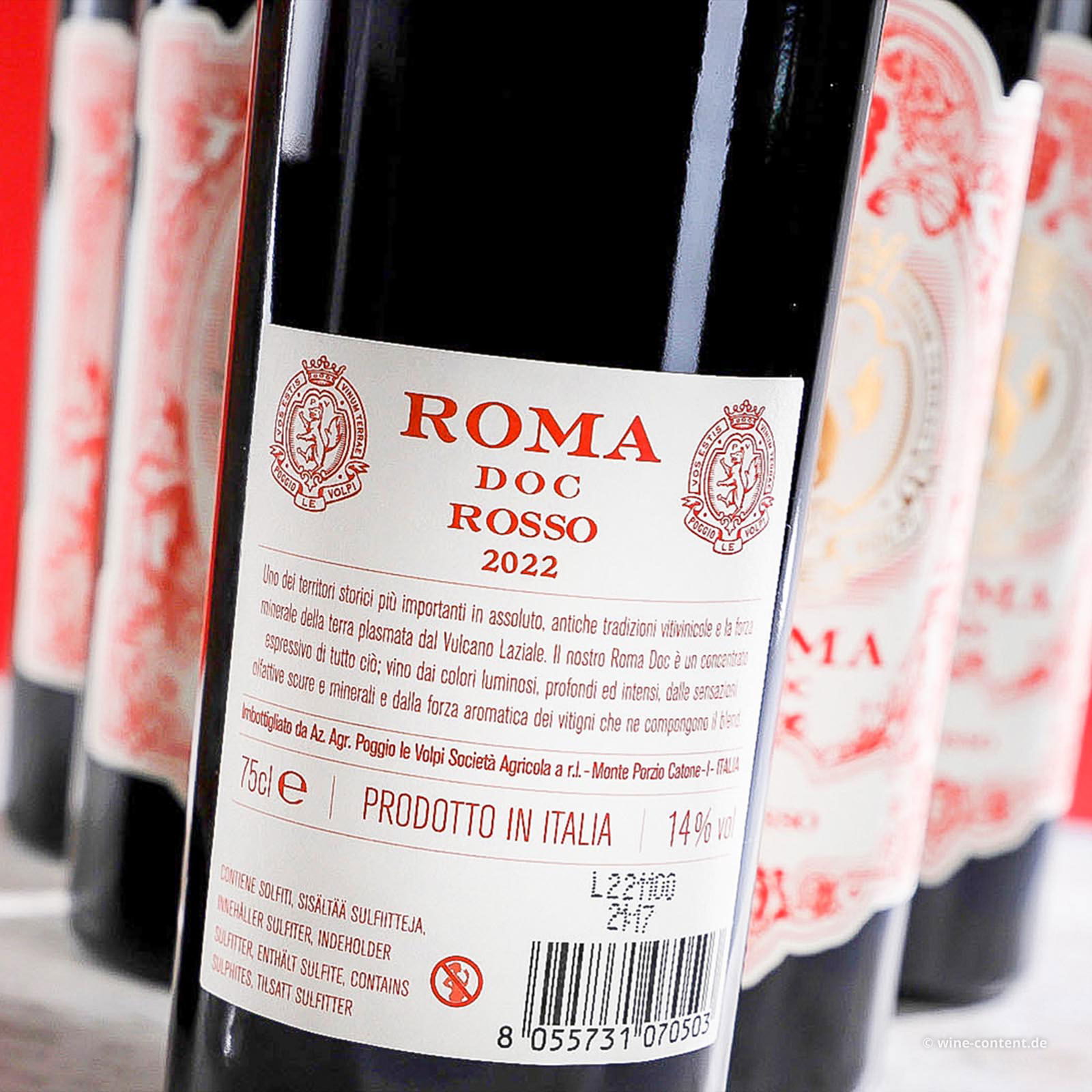 6er-Sparpaket Roma Rosso 2022