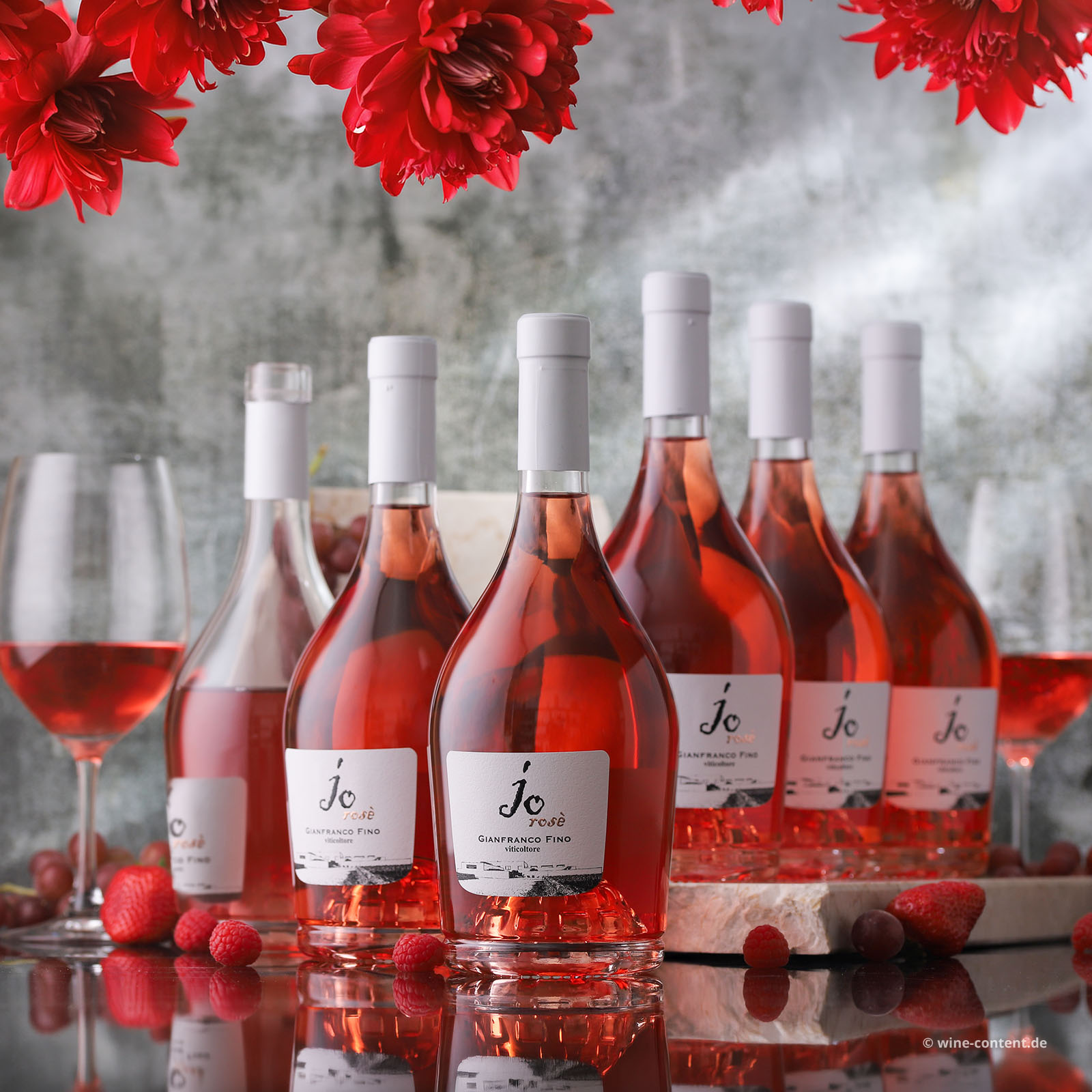 6er-Sparpaket Negroamaro Salento Rosé 2025 jo