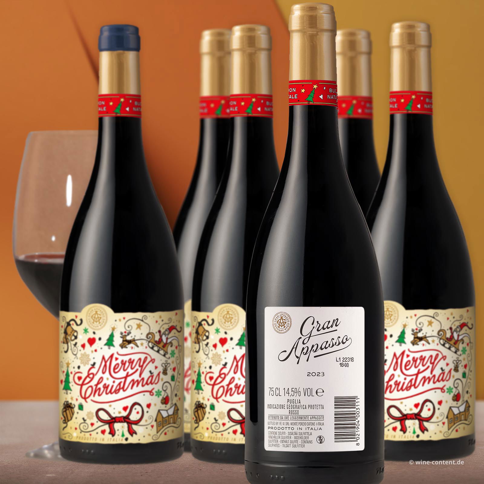 6er-Sparpaket Gran Appasso 2023 X-Mas 6er-Sparpaket Gran Appasso 2023 X-Mas