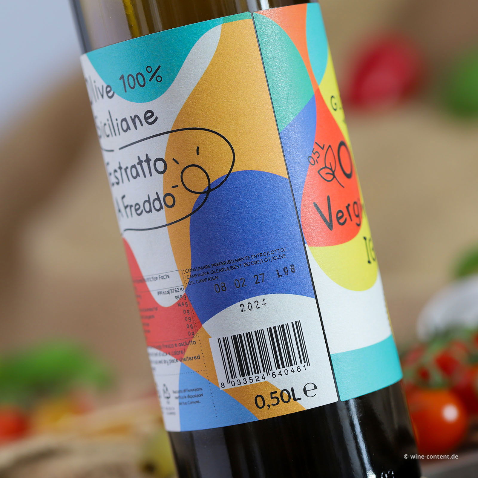 0,5 L Olivenöl Extra Vergine Sicilia 0,5 L Olivenöl Extra Vergine Sicilia