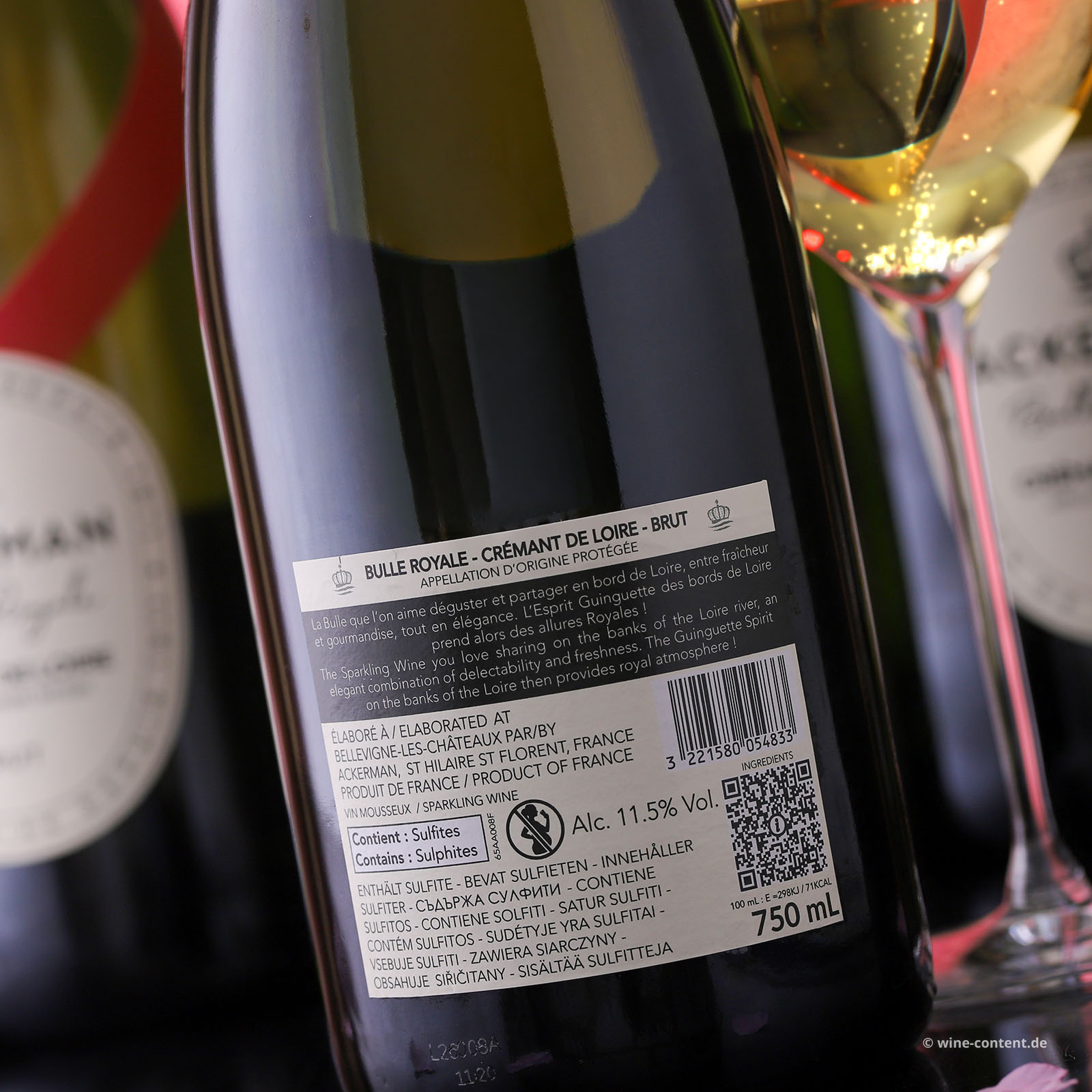 6er-Sparpaket Crémant de Loire Bulle Royal Brut