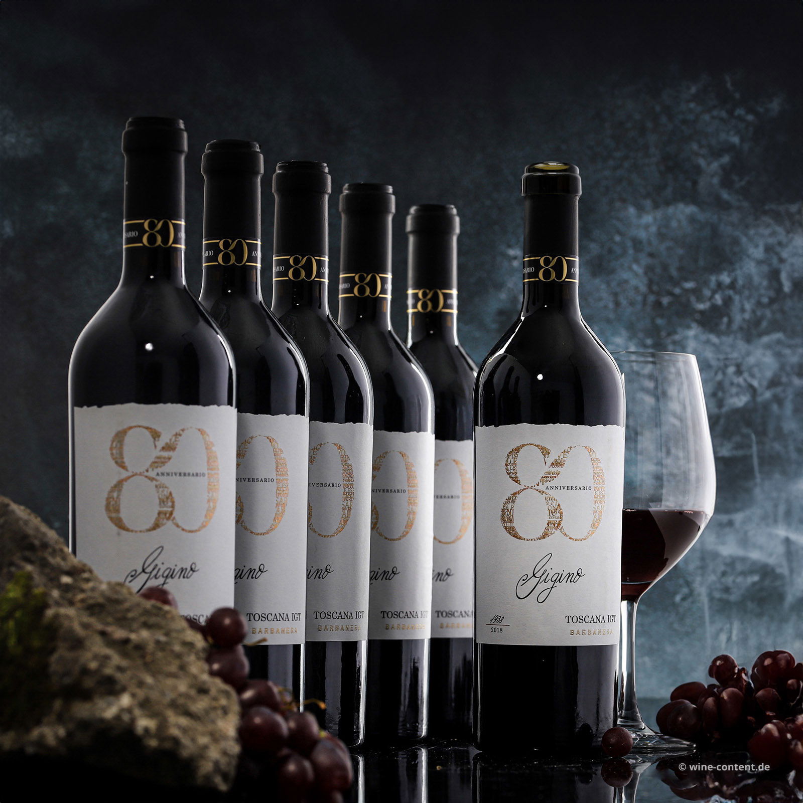 6er-Sparpaket Gigino Rosso 2022 Anniversario 80