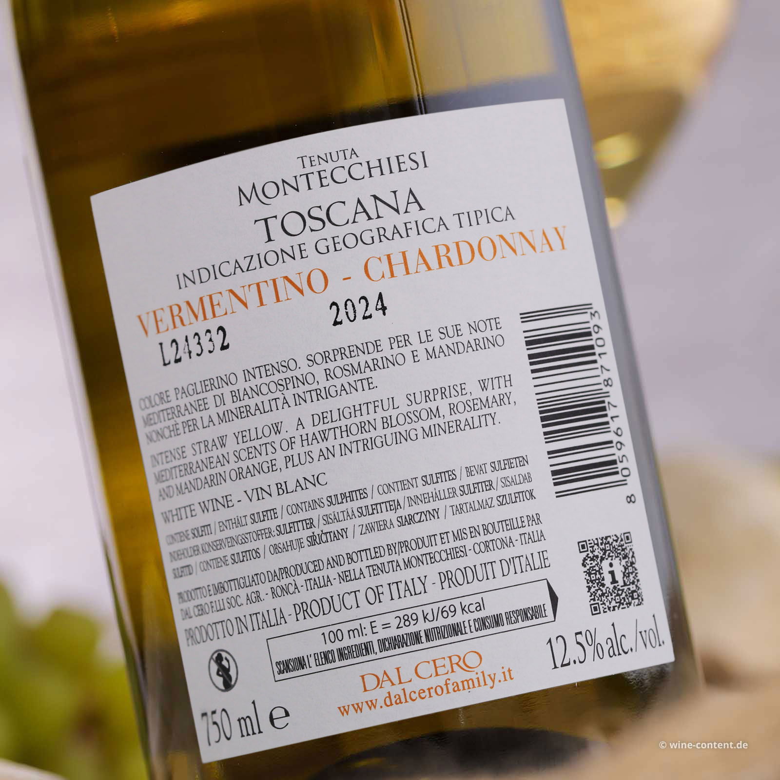 Vermentino-Chardonnay Toscana 2024 Tenuta Montecchiesi