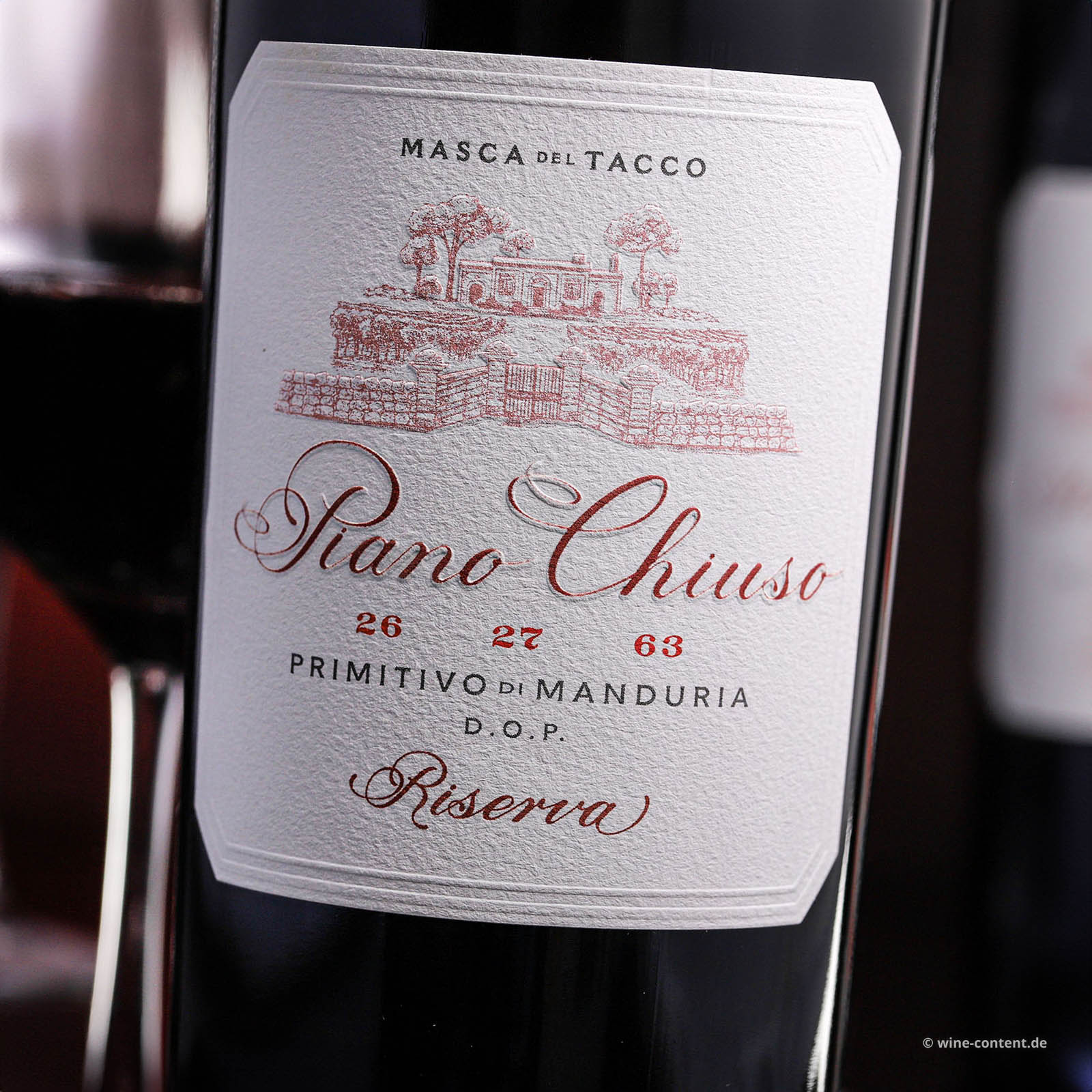 Primitivo di Manduria Riserva 2023 Piano Chiuso