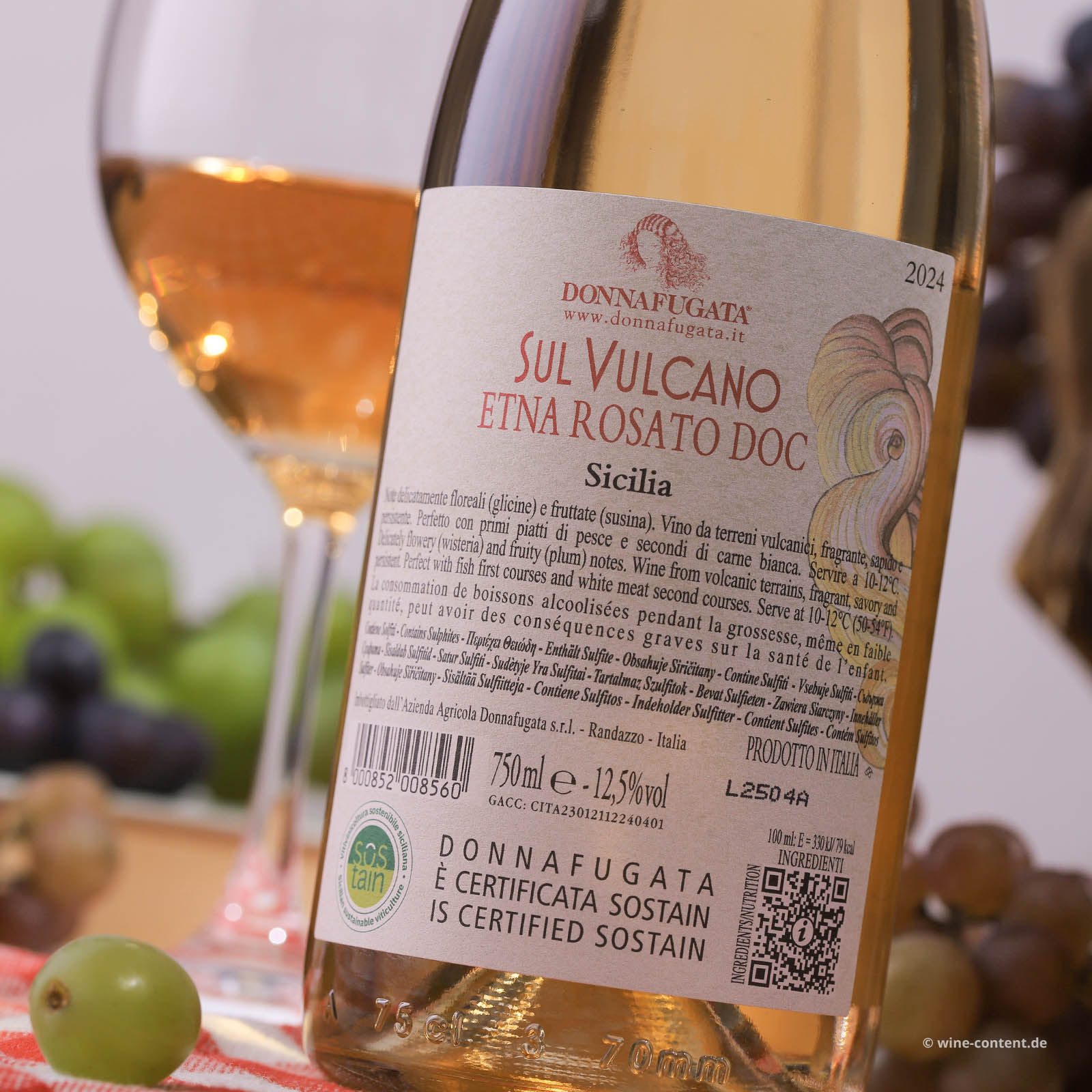 Etna Rosato 2024 Sul Vulcano Etna Rosato 2024 Sul Vulcano