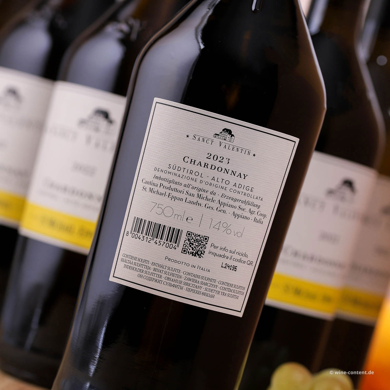 6er-Sparpaket Chardonnay 2023 Sanct Valentin 6er-Sparpaket Chardonnay 2023 Sanct Valentin