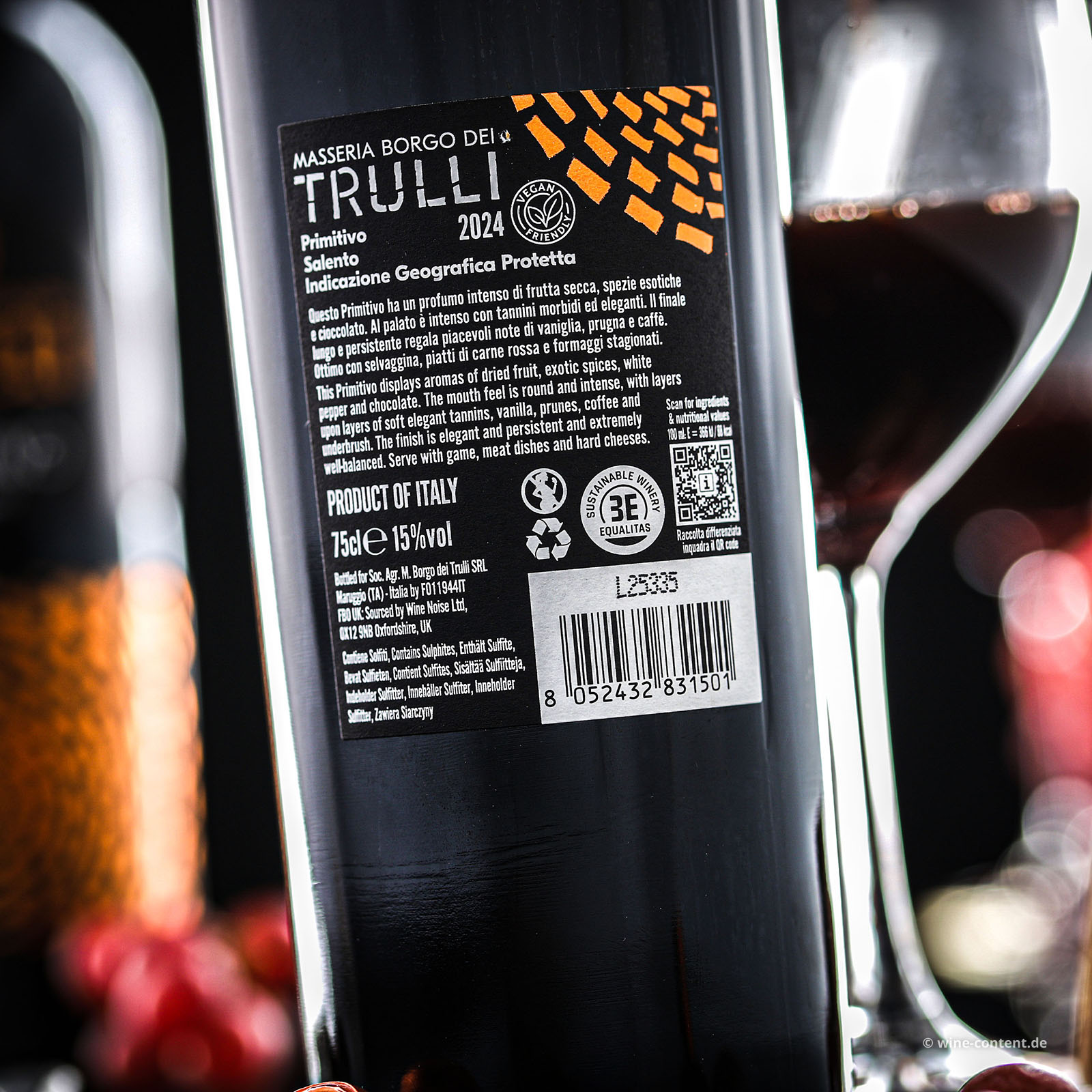 Primitivo Salento 2024 Saracena