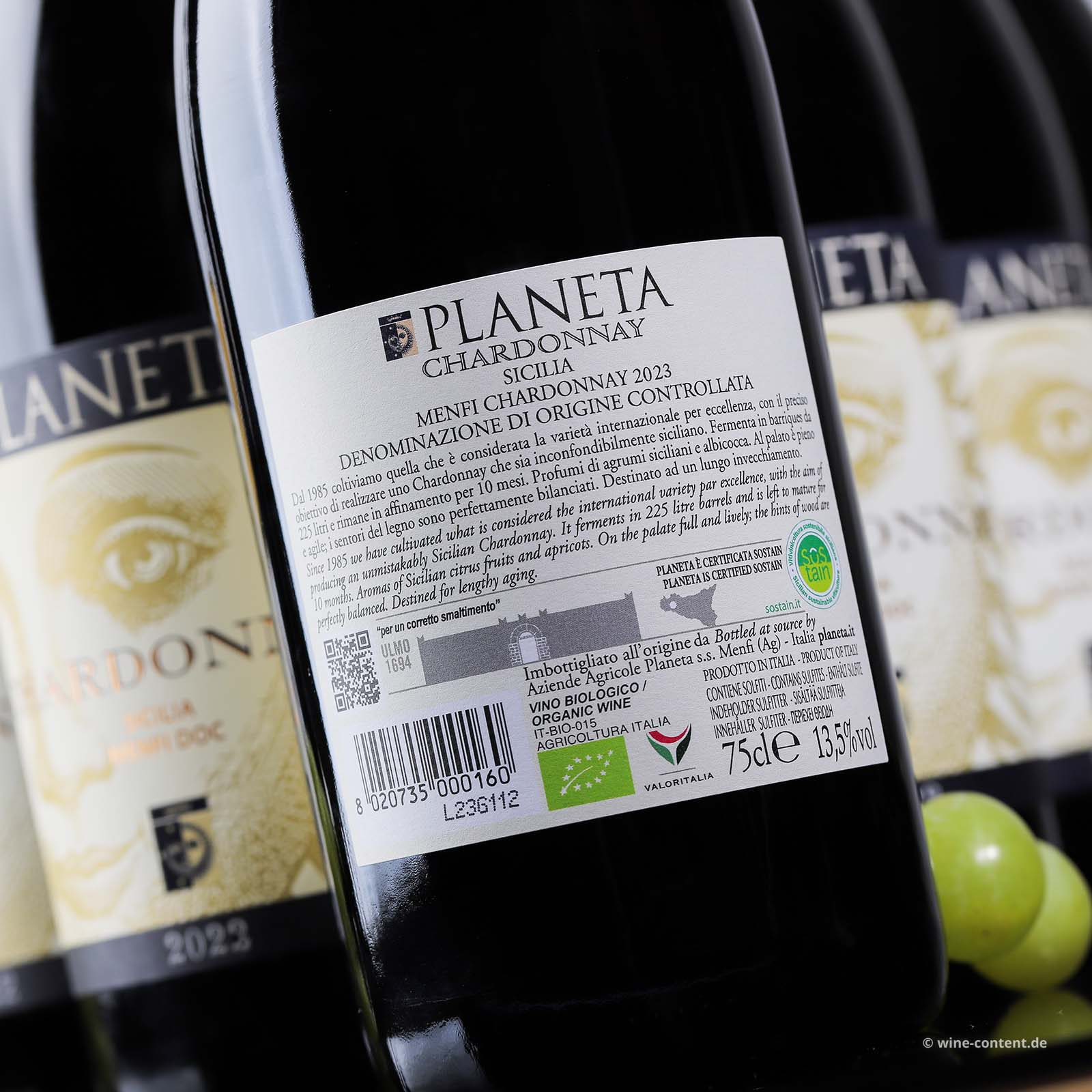 6er-Sparpaket Chardonnay Sicilia Menfi 2023 Bio