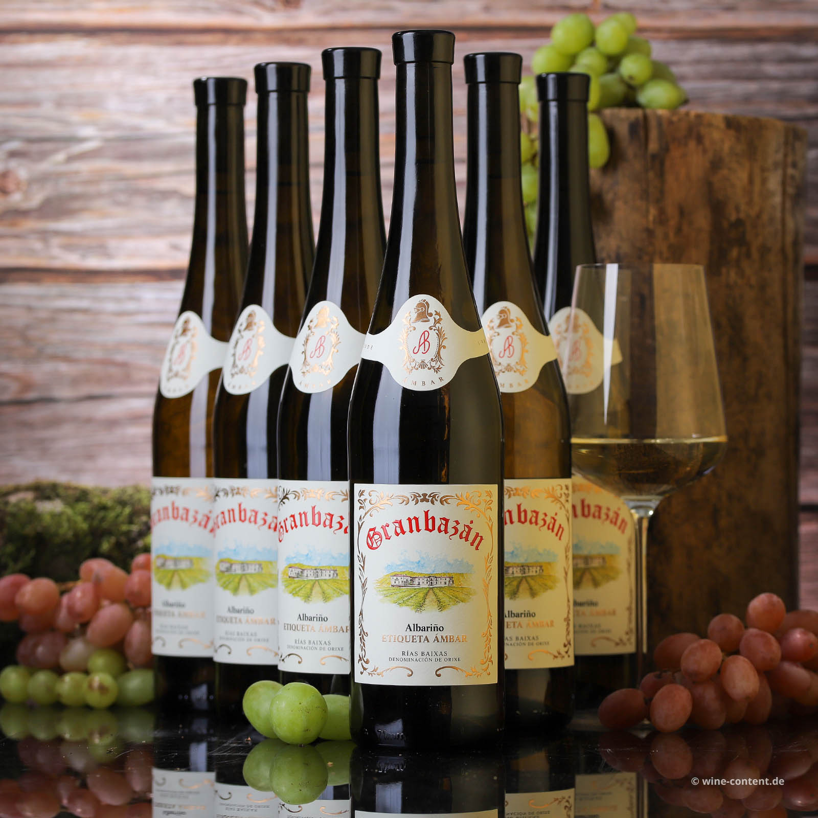 6er-Sparpaket Albariño 2024 Etiqueta Ámbar 6er-Sparpaket Albariño 2024 Etiqueta Ámbar