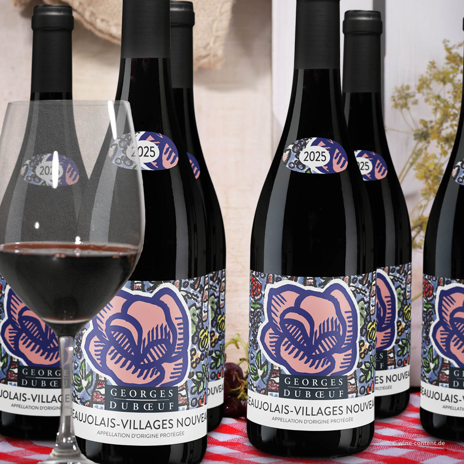 6er-Sparpaket Beaujolais Villages 2025 Nouveau