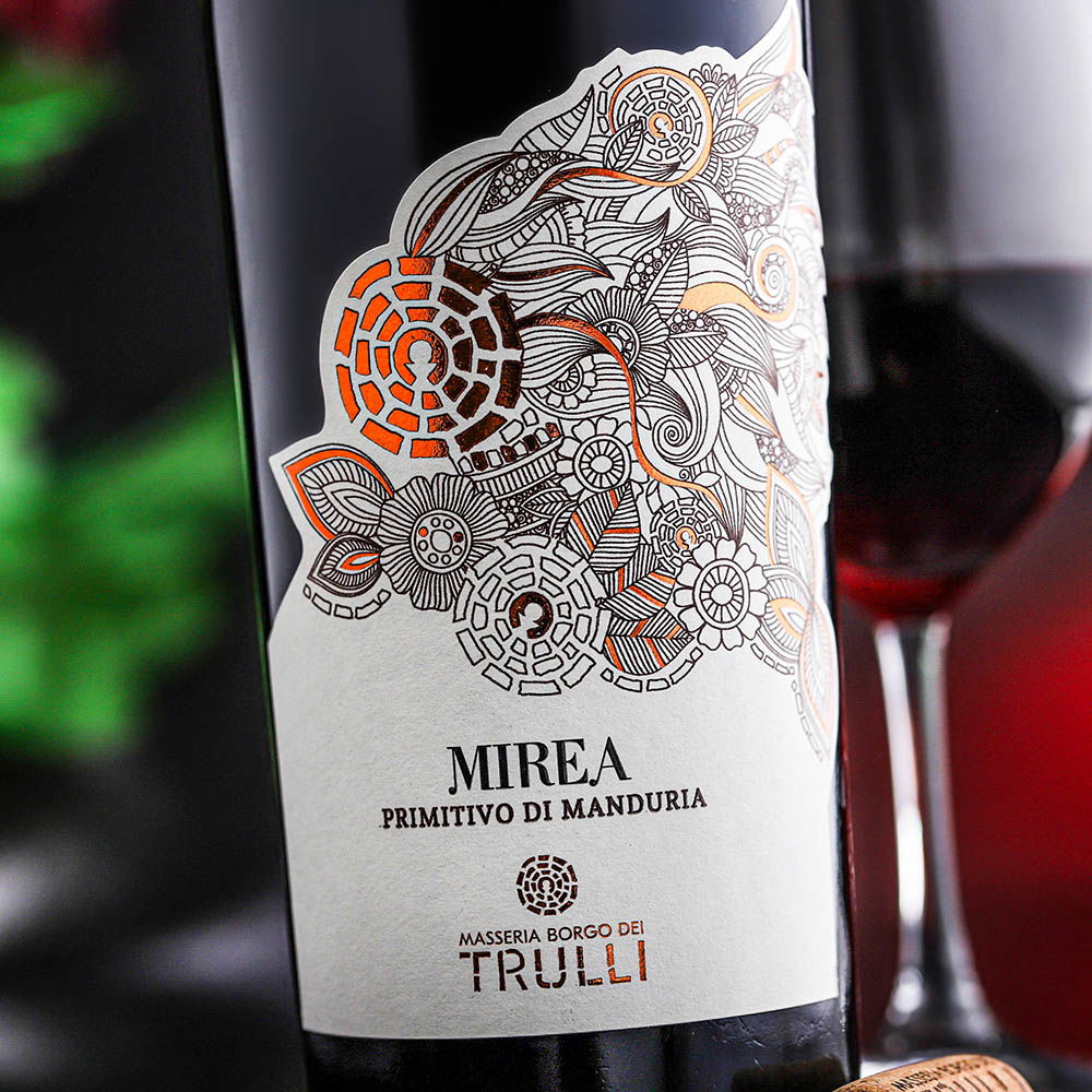 Primitivo di Manduria 2022 Mirea (Lagerschaden) Primitivo di Manduria 2022 Mirea (Lagerschaden)